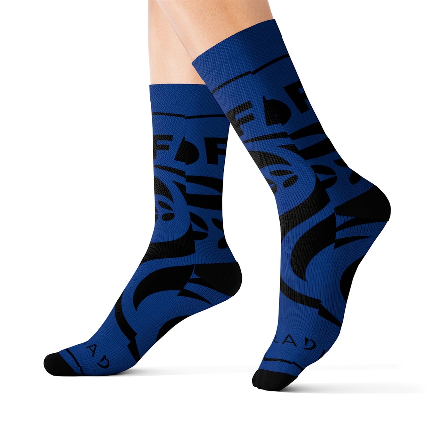 Coffeebre Lifestyle Blue Socks - COFFEEBRE