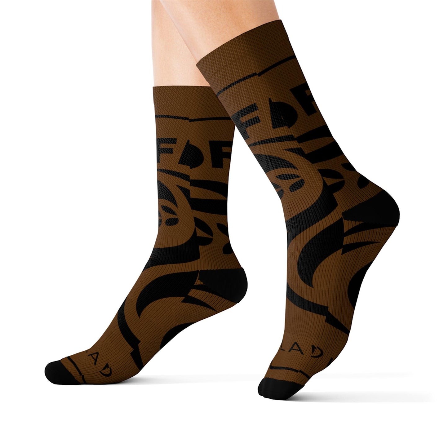 Coffeebre Lifestyle Brown Socks - COFFEEBRE