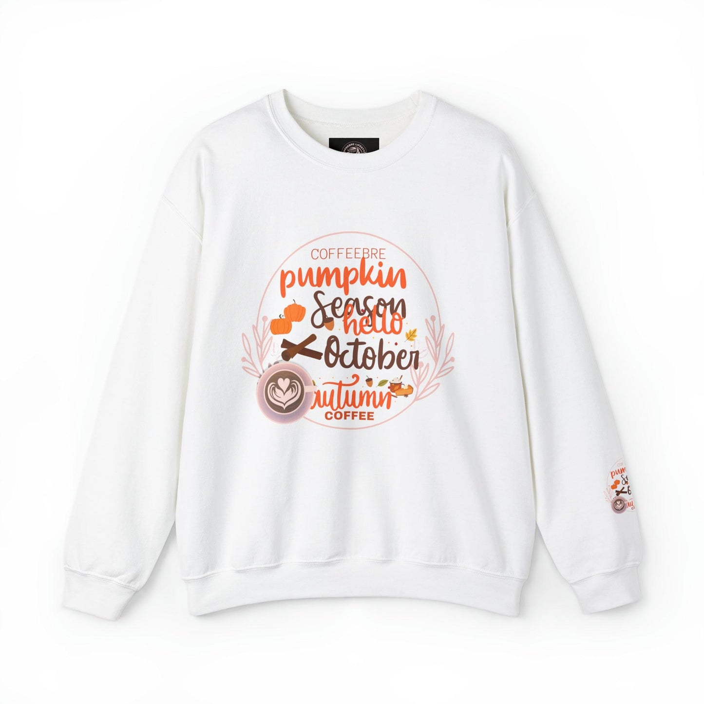 Coffeebre Lifestyle Fall Loungewear Crewneck Sweatshirt - COFFEEBRE