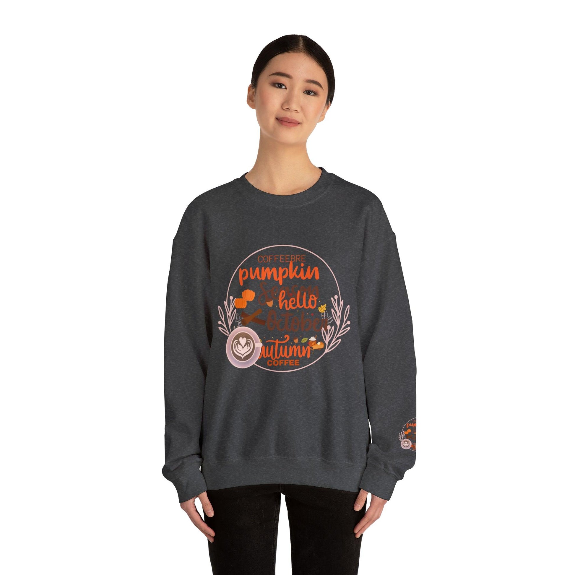 Coffeebre Lifestyle Fall Loungewear Crewneck Sweatshirt - COFFEEBRE