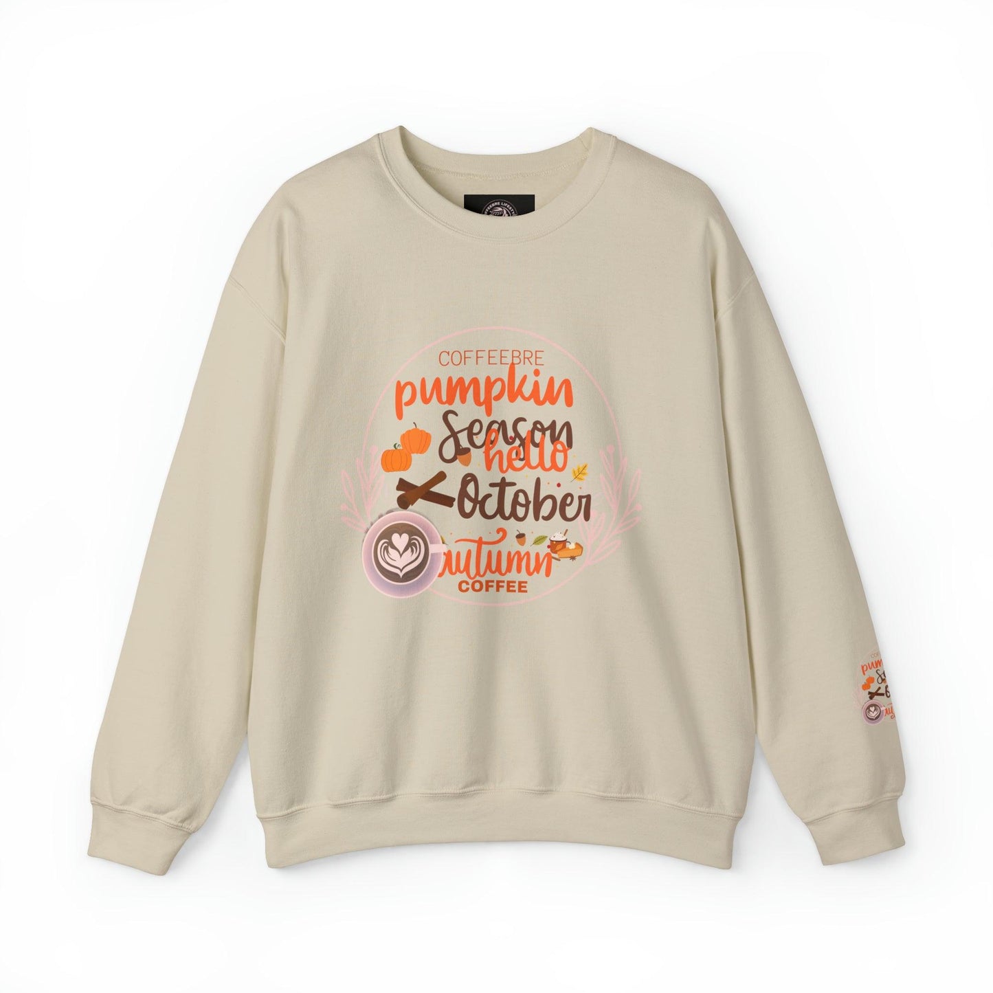 Coffeebre Lifestyle Fall Loungewear Crewneck Sweatshirt - COFFEEBRE