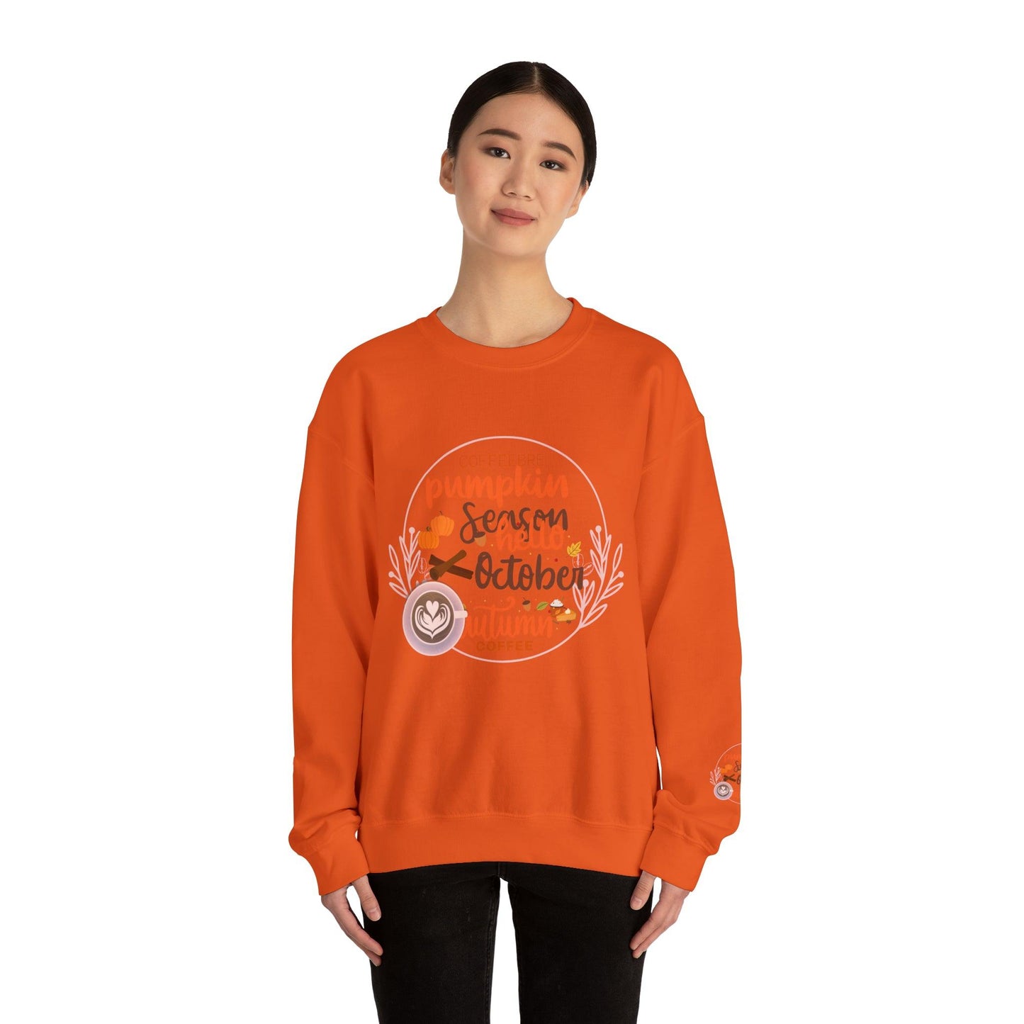 Coffeebre Lifestyle Fall Loungewear Crewneck Sweatshirt - COFFEEBRE