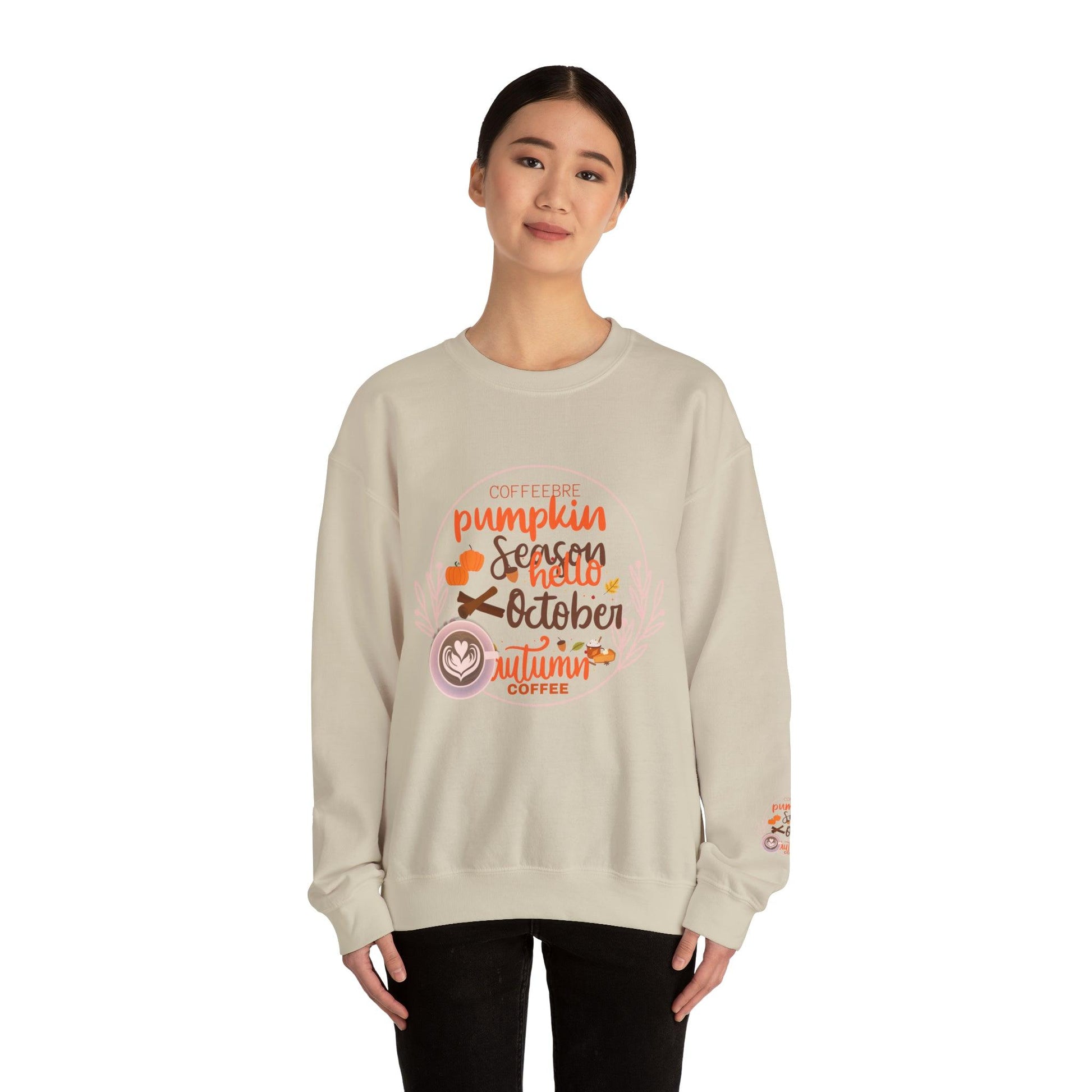 Coffeebre Lifestyle Fall Loungewear Crewneck Sweatshirt - COFFEEBRE