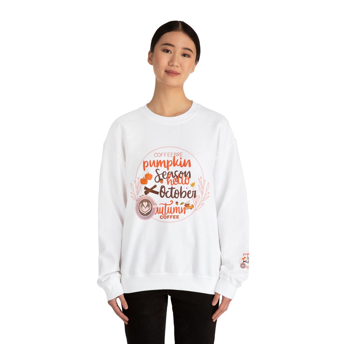 Coffeebre Lifestyle Fall Loungewear Crewneck Sweatshirt - COFFEEBRE