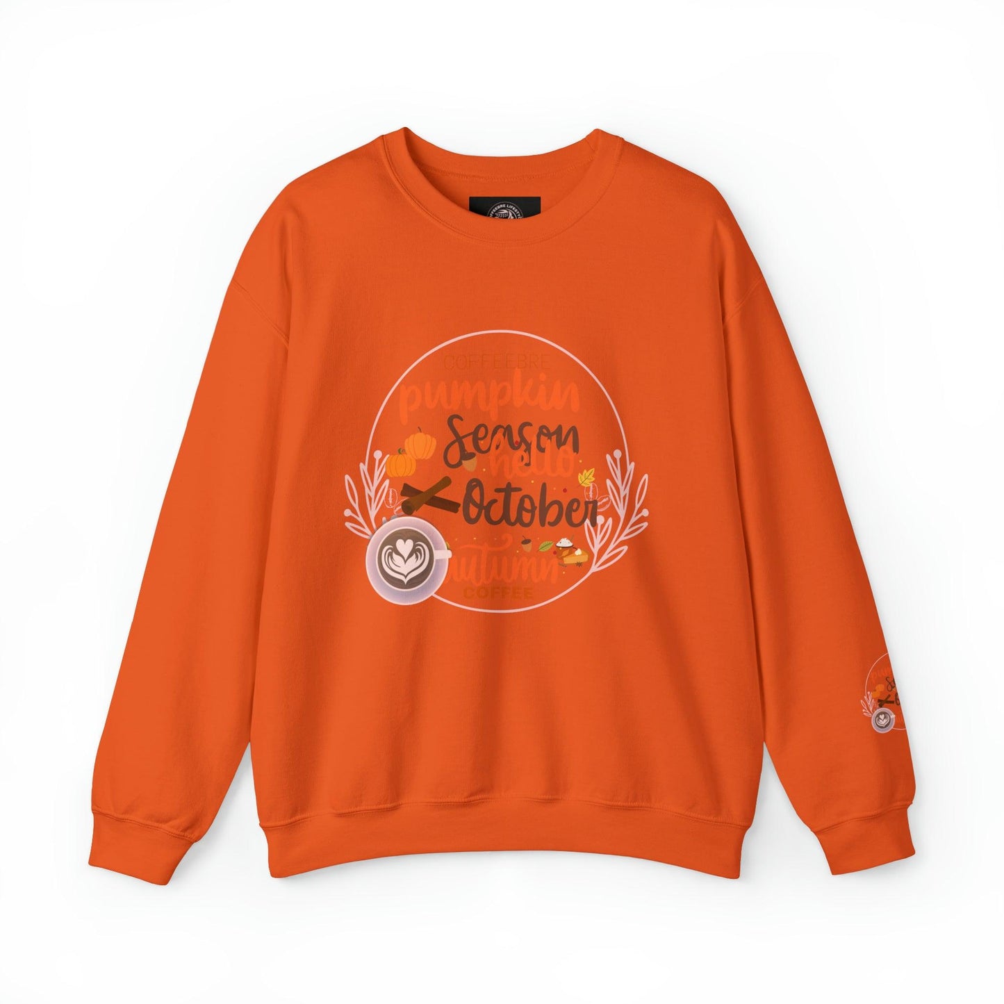 Coffeebre Lifestyle Fall Loungewear Crewneck Sweatshirt - COFFEEBRE