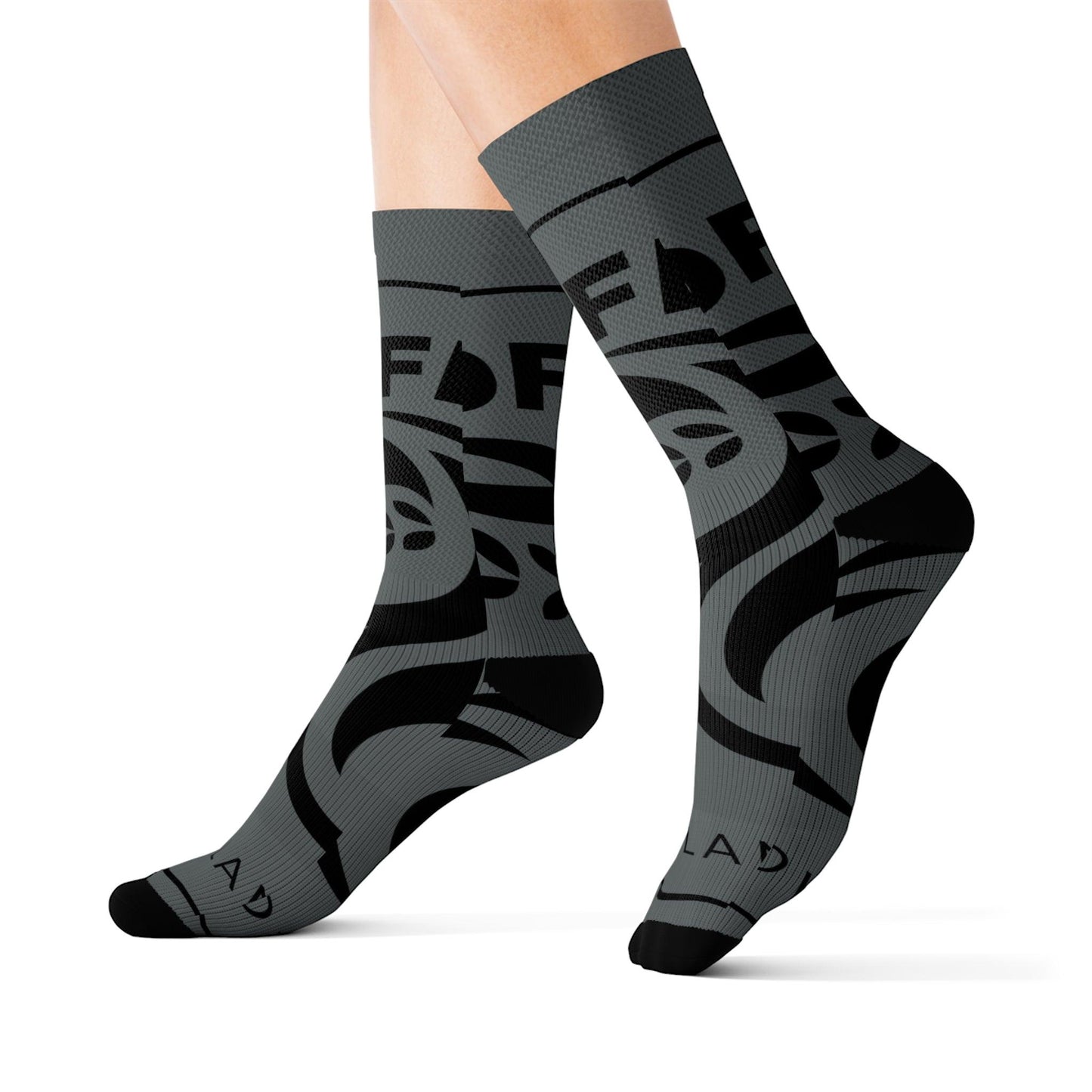 Coffeebre Lifestyle Grey Socks - COFFEEBRE