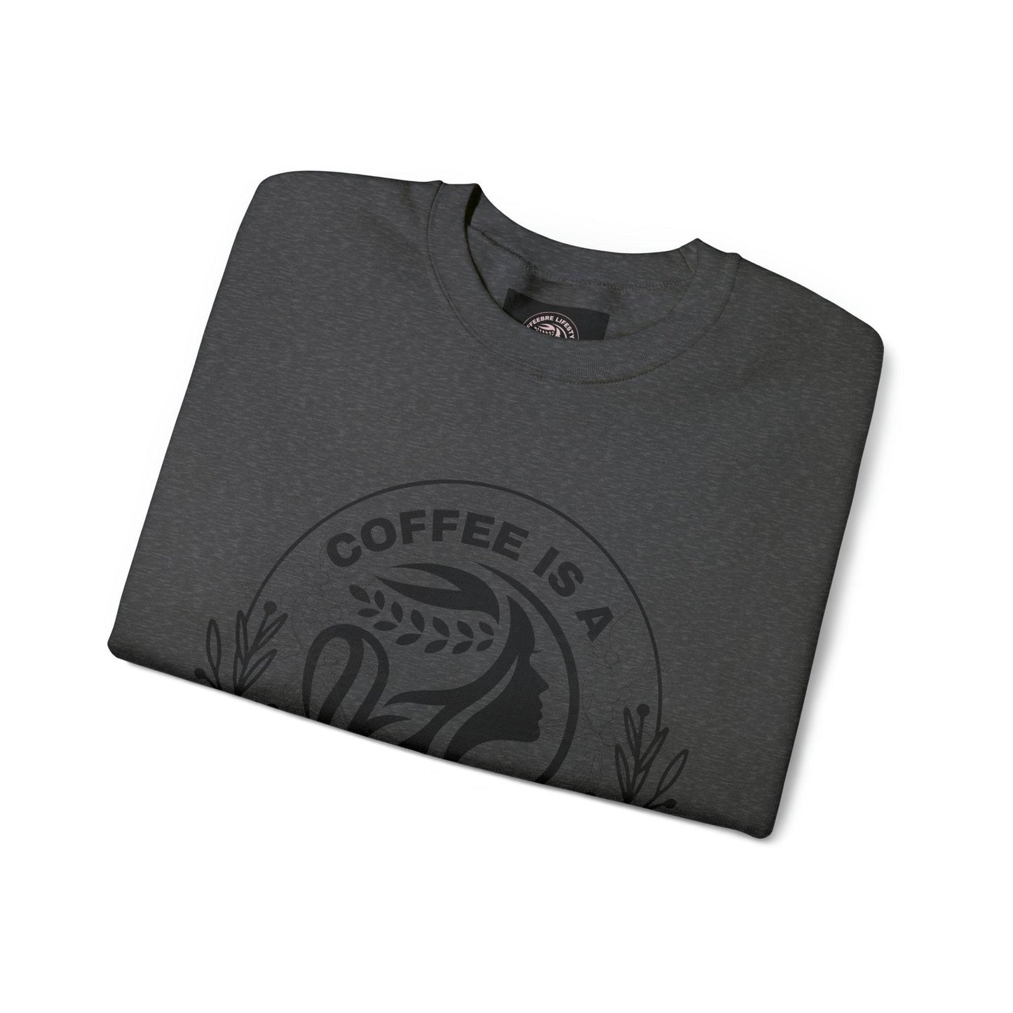 Coffeebre Lifestyle Loungewear Crew neck Sweatshirt - COFFEEBRE