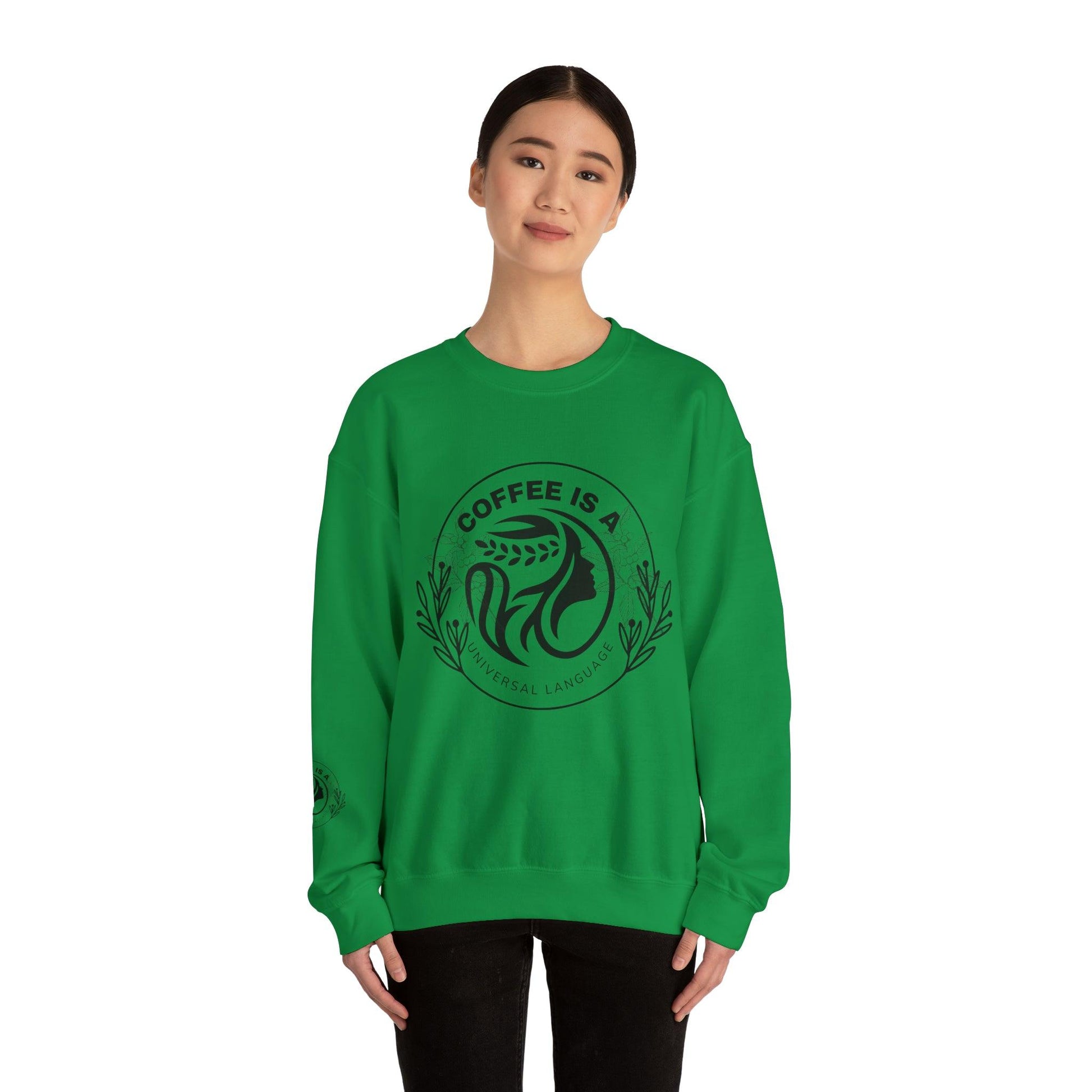 Coffeebre Lifestyle Loungewear Crew neck Sweatshirt - COFFEEBRE