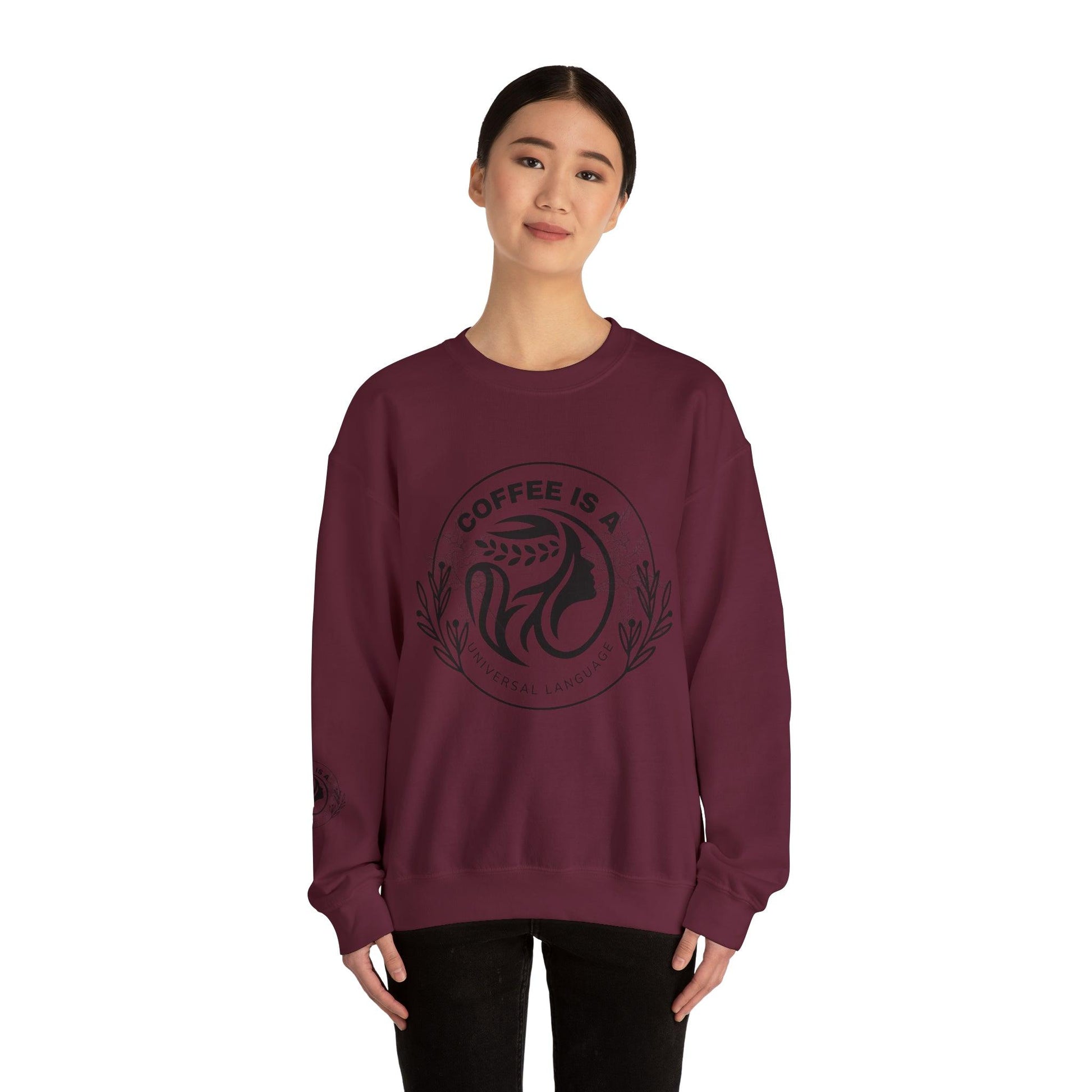 Coffeebre Lifestyle Loungewear Crew neck Sweatshirt - COFFEEBRE