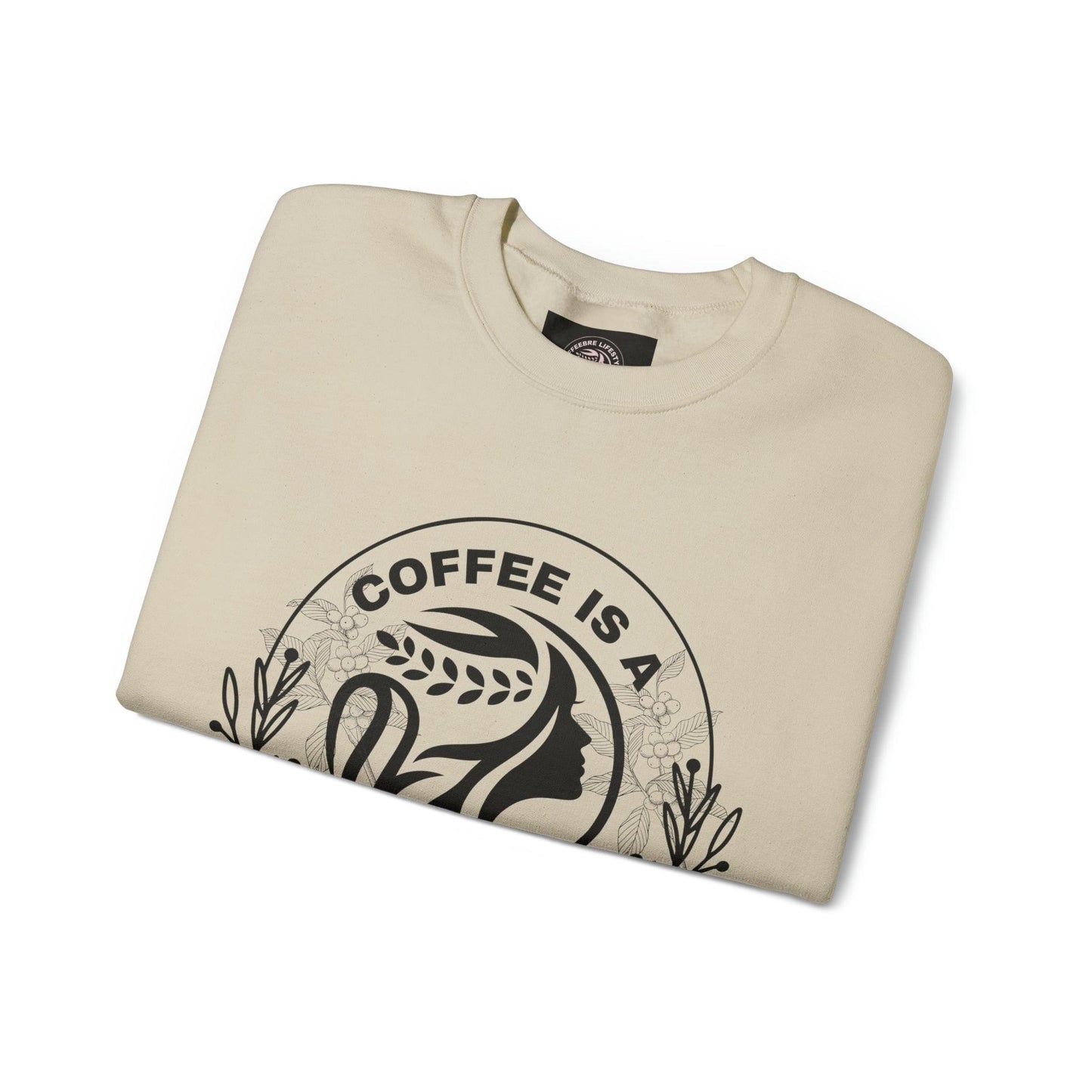 Coffeebre Lifestyle Loungewear Crew neck Sweatshirt - COFFEEBRE