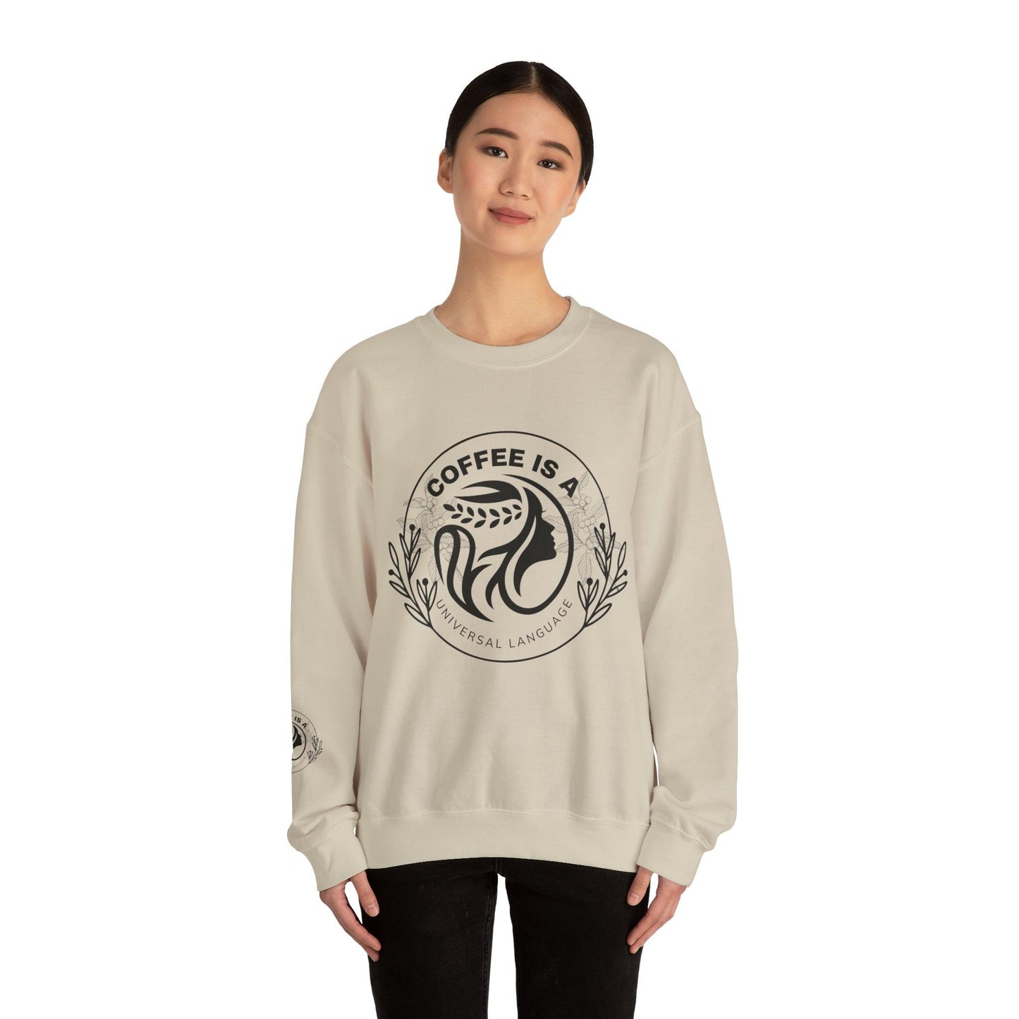 Coffeebre Lifestyle Loungewear Crew neck Sweatshirt - COFFEEBRE