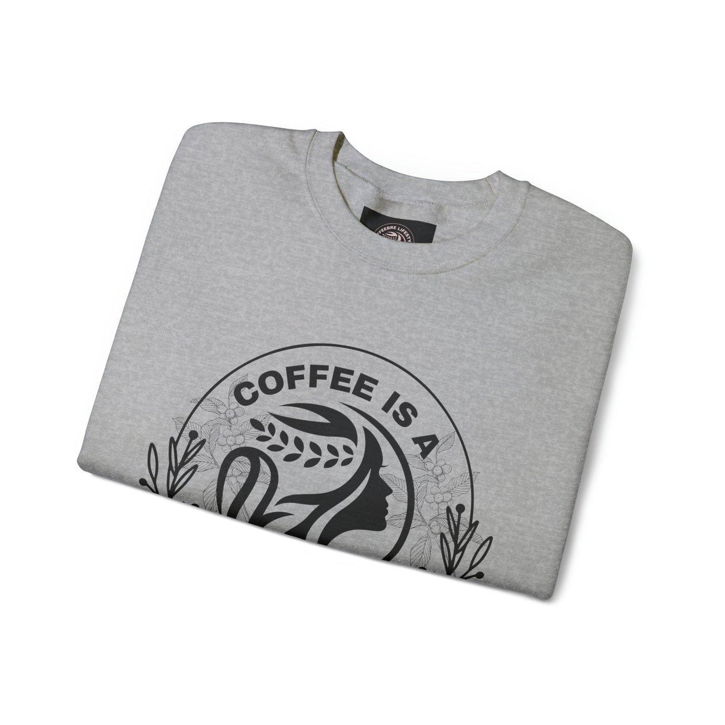 Coffeebre Lifestyle Loungewear Crew neck Sweatshirt - COFFEEBRE