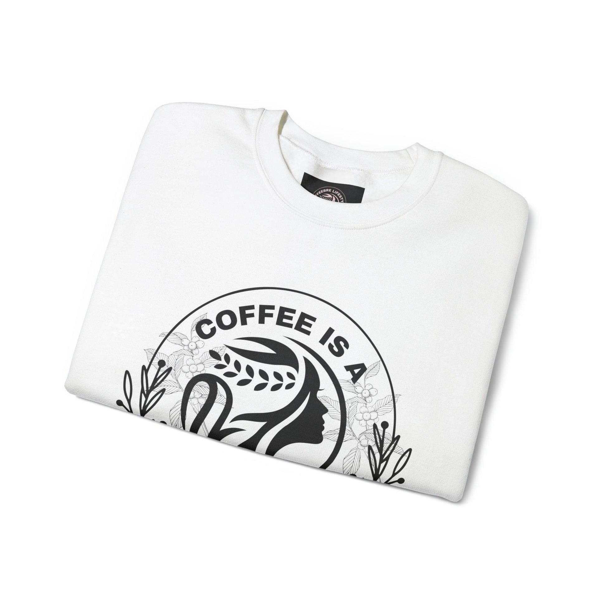 Coffeebre Lifestyle Loungewear Crew neck Sweatshirt - COFFEEBRE