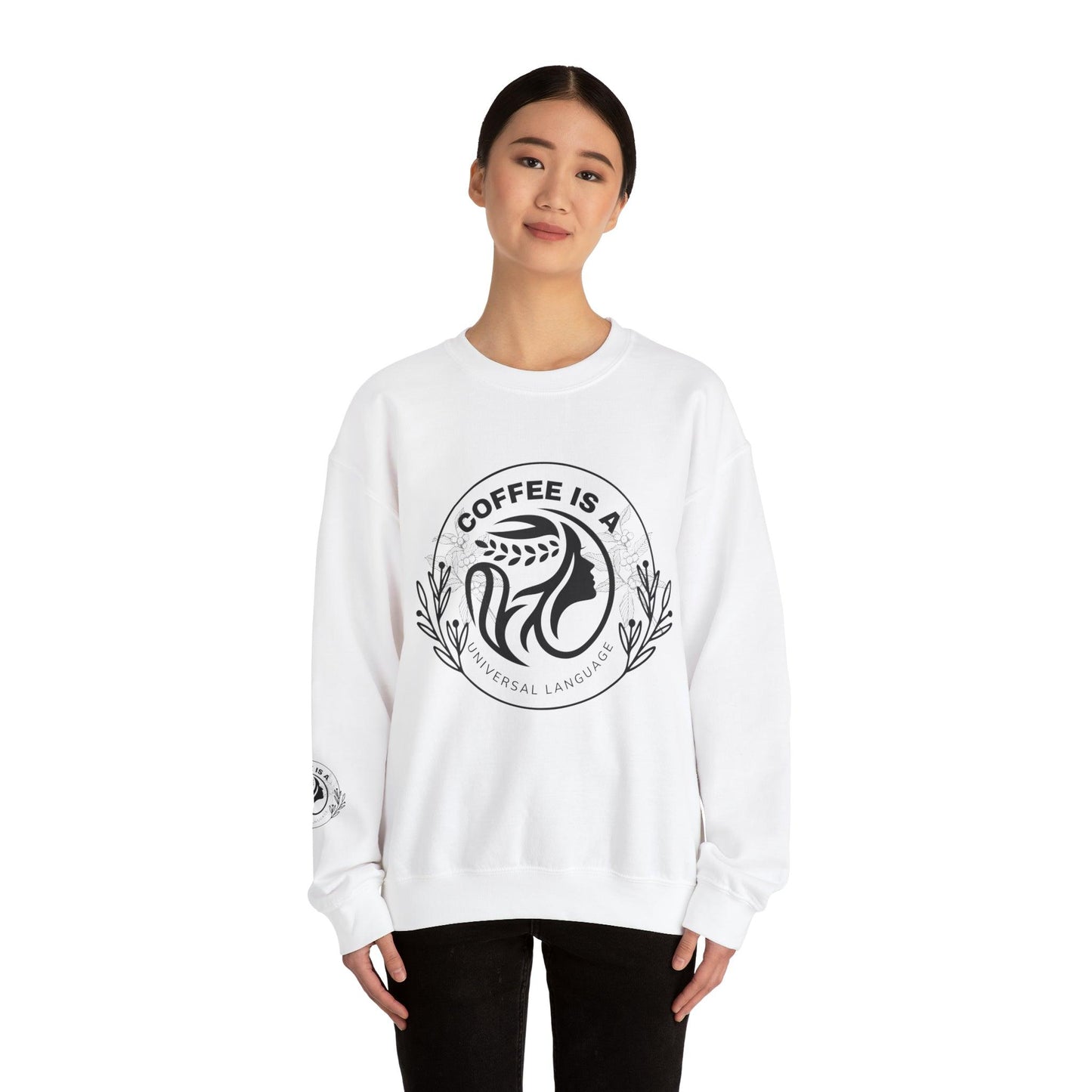 Coffeebre Lifestyle Loungewear Crew neck Sweatshirt - COFFEEBRE