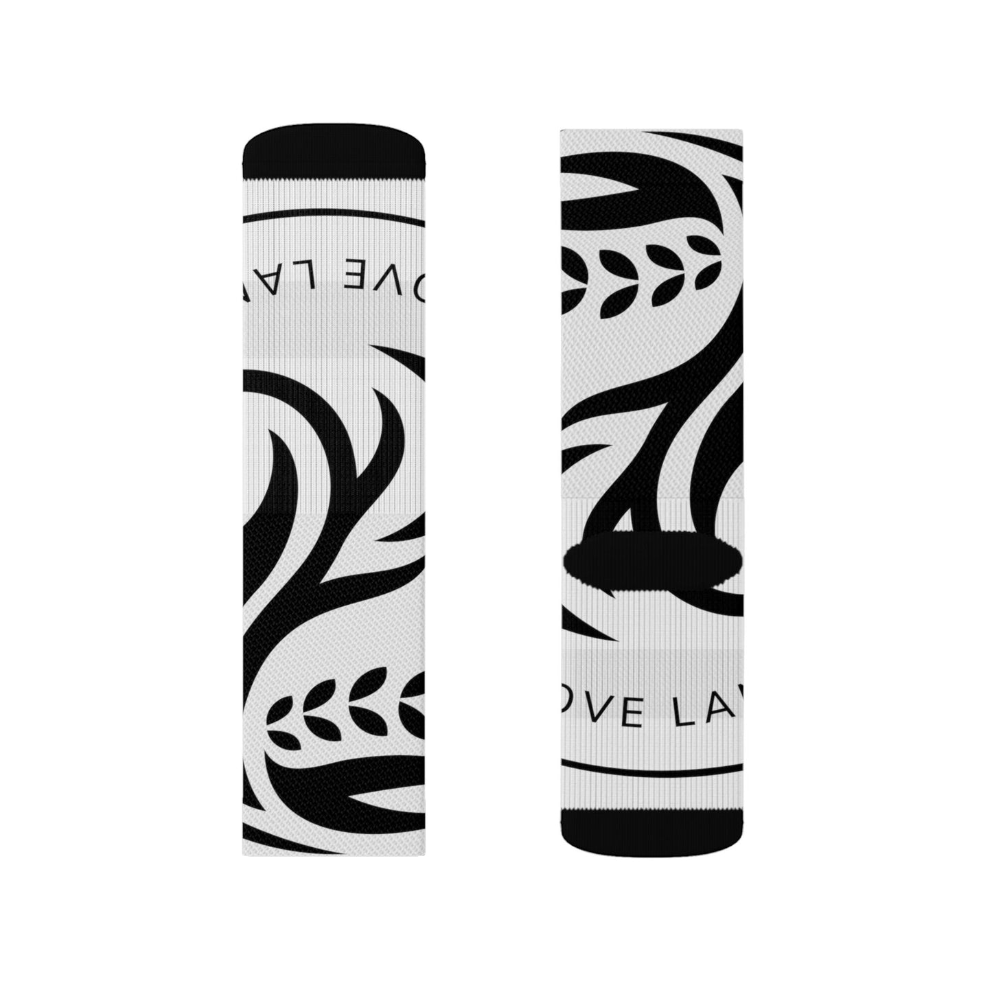 Coffeebre Lifestyle White and Black Socks - COFFEEBRE