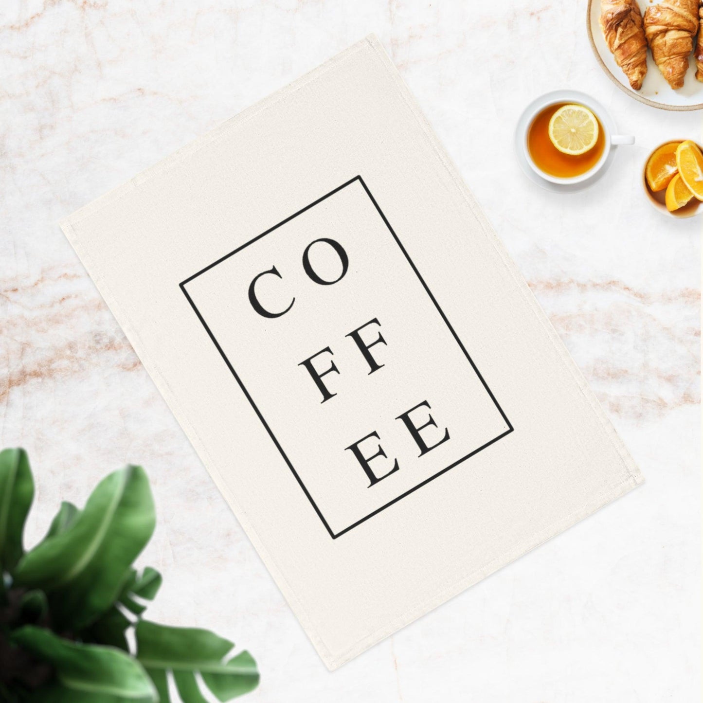 Coffeebre Organic Eco-Friendly Cotton Tea Towel - COFFEEBRE