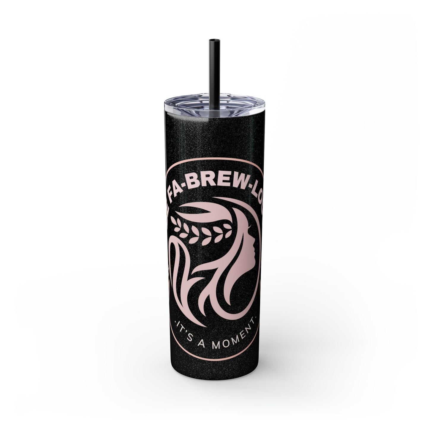 Coffeebre Skinny Be Fabulous Tumbler with Straw, 20oz - COFFEEBRE