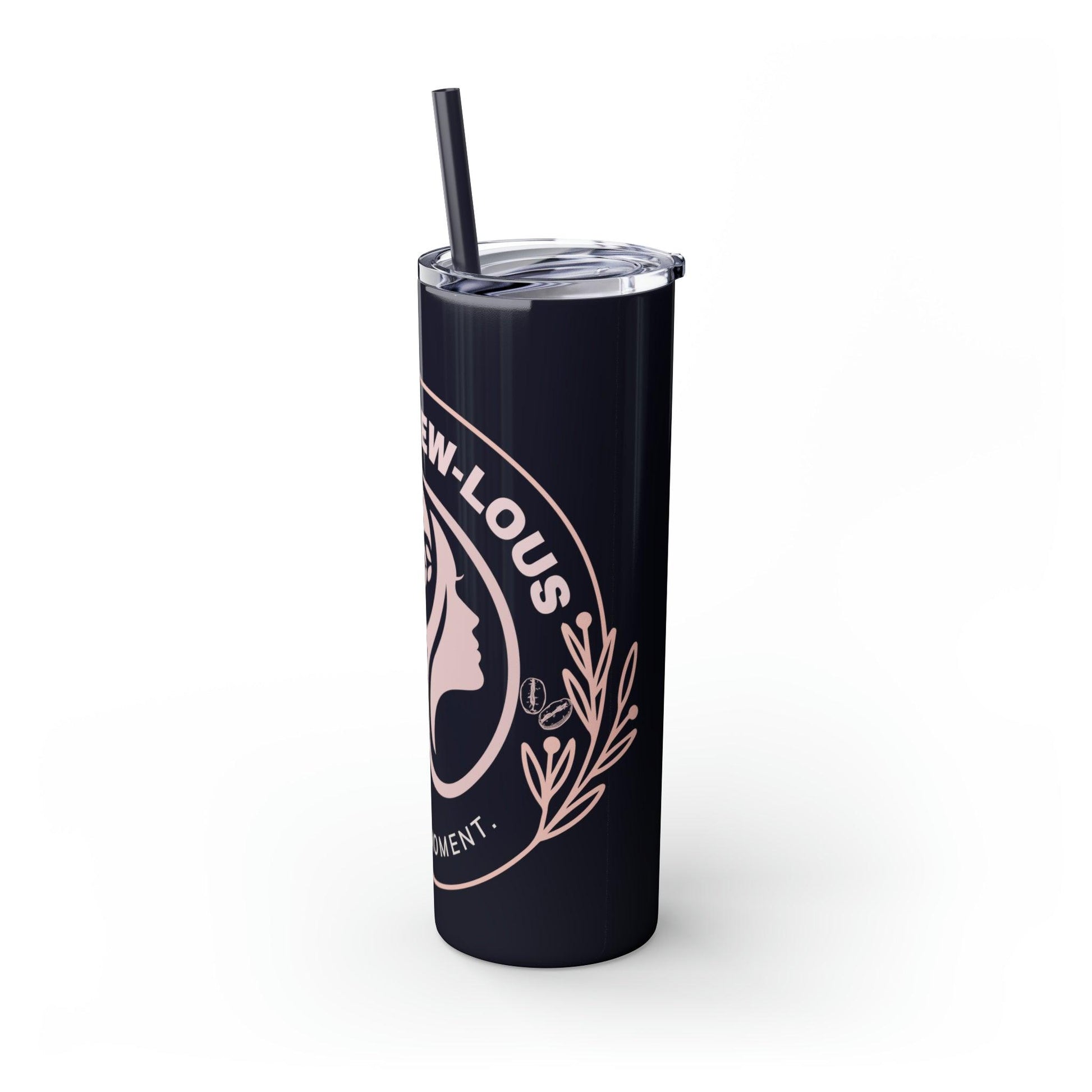 Coffeebre Skinny Be Fabulous Tumbler with Straw, 20oz - COFFEEBRE