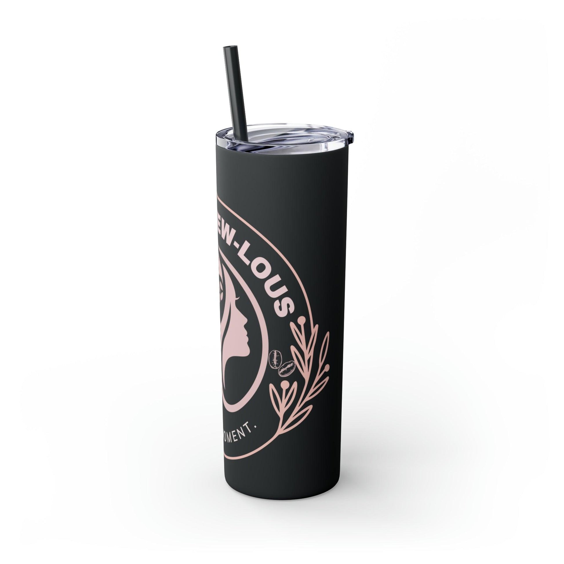 Coffeebre Skinny Be Fabulous Tumbler with Straw, 20oz - COFFEEBRE