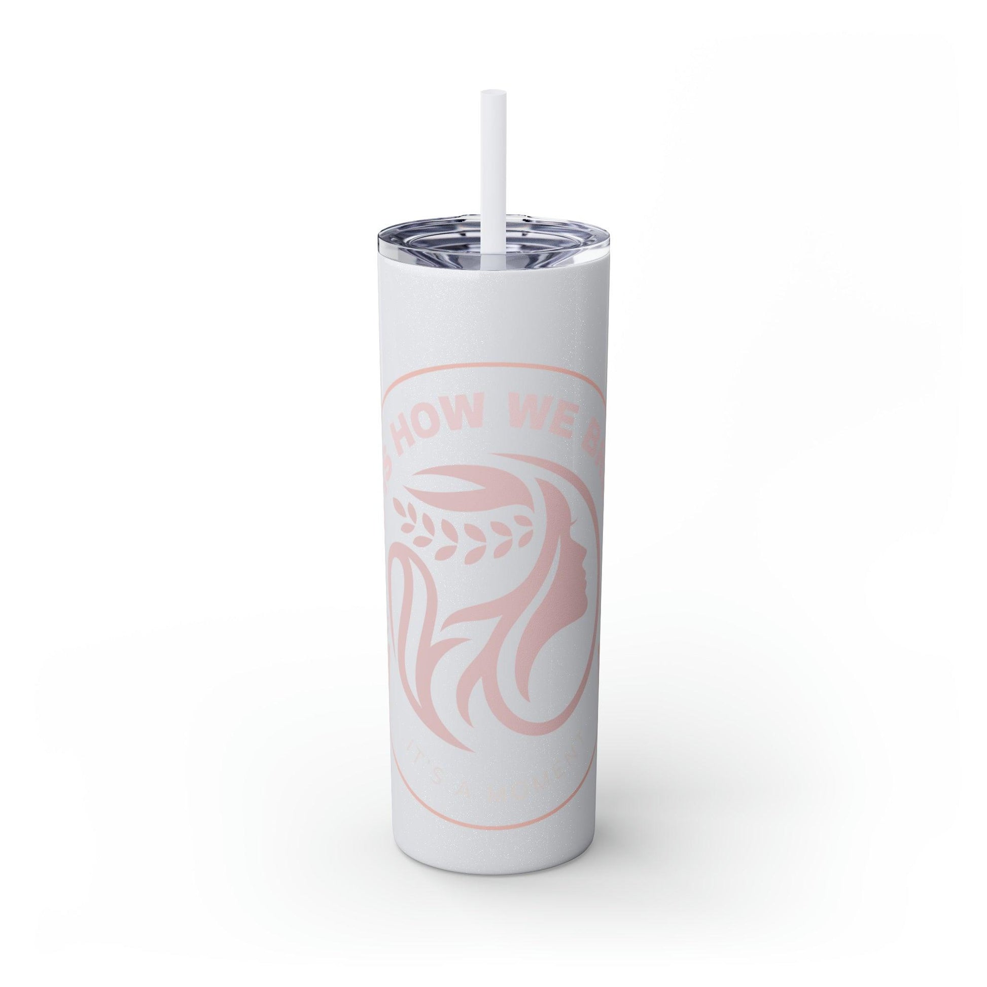 Coffeebre Skinny Latte Tumbler with Straw, 20oz - COFFEEBRE