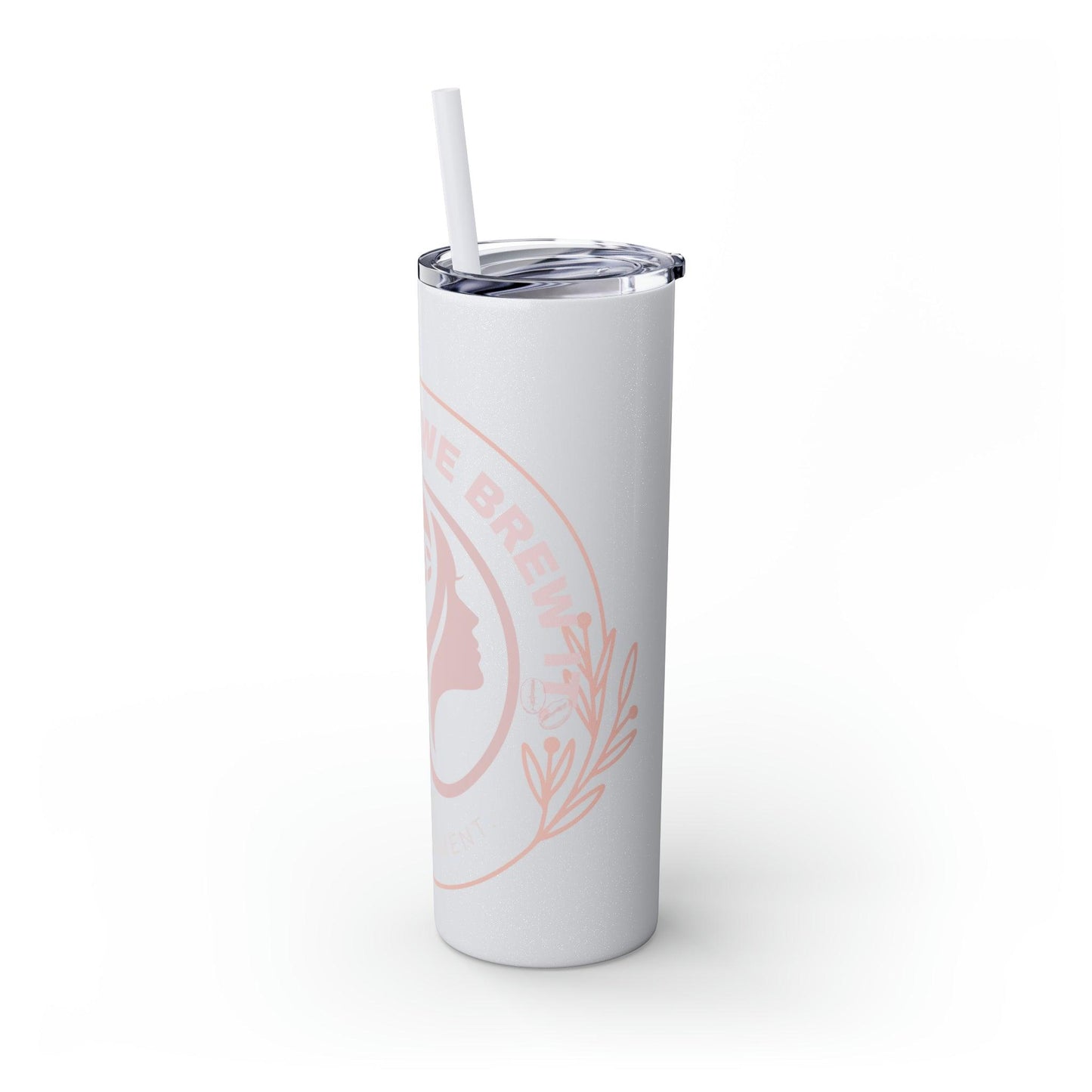 Coffeebre Skinny Latte Tumbler with Straw, 20oz - COFFEEBRE