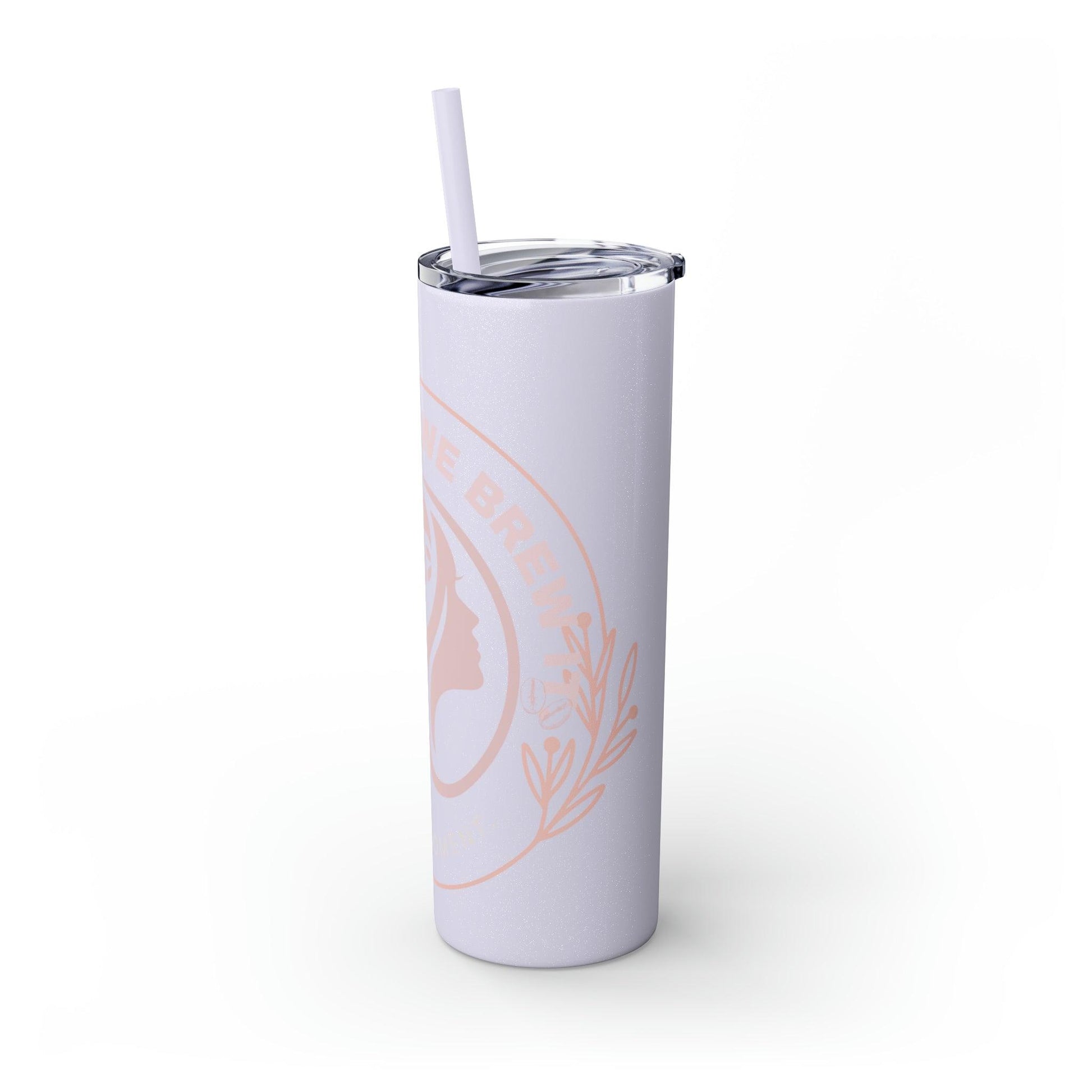 Coffeebre Skinny Latte Tumbler with Straw, 20oz - COFFEEBRE