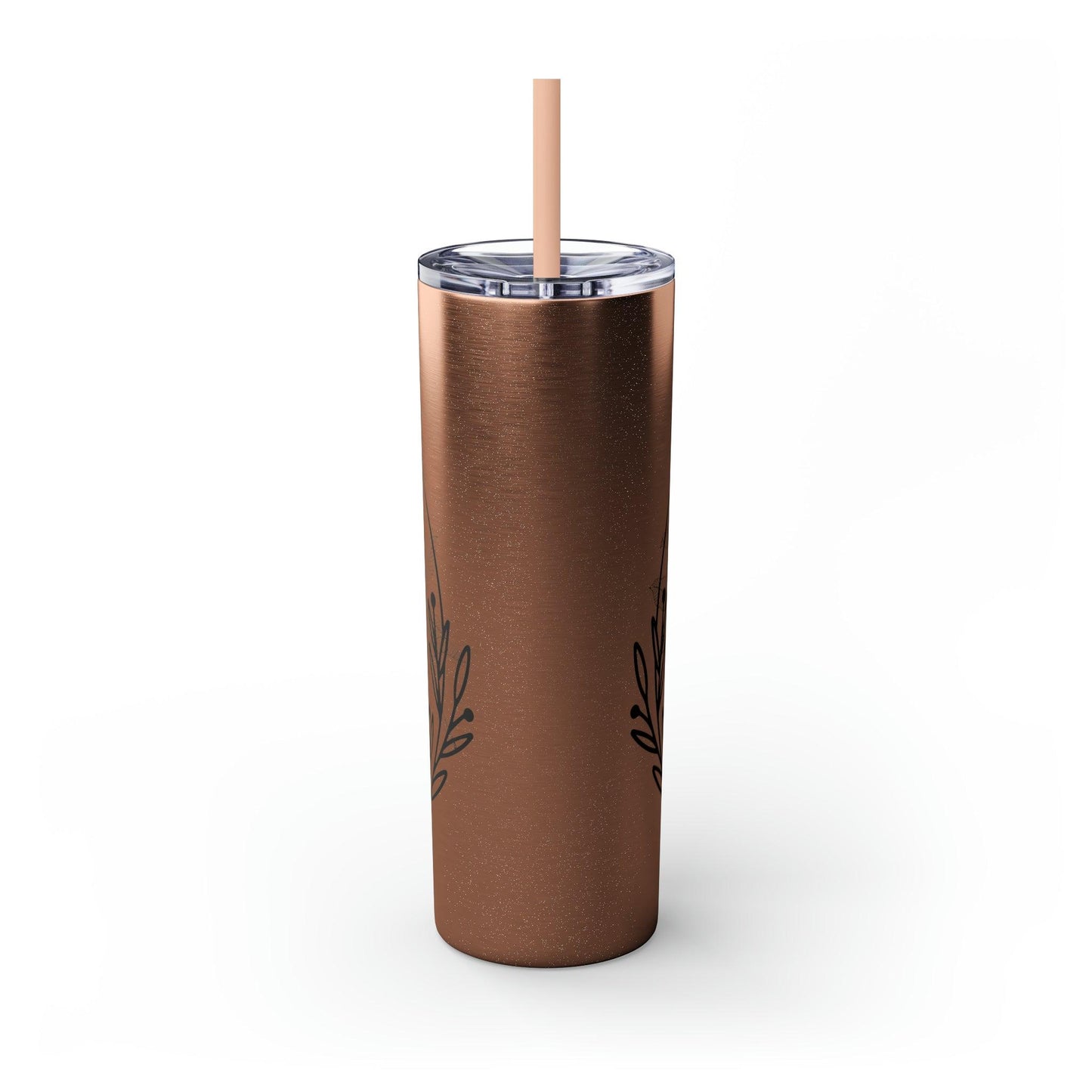 Coffeebre Skinny Travel Tumbler with Straw, 20oz - COFFEEBRE