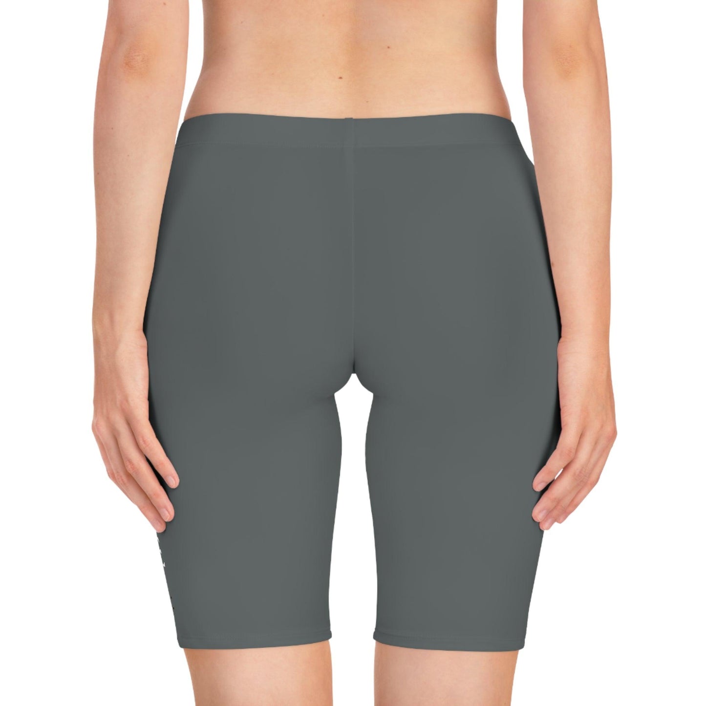 Coffeebre Women's Grey Bike Shorts - COFFEEBRE