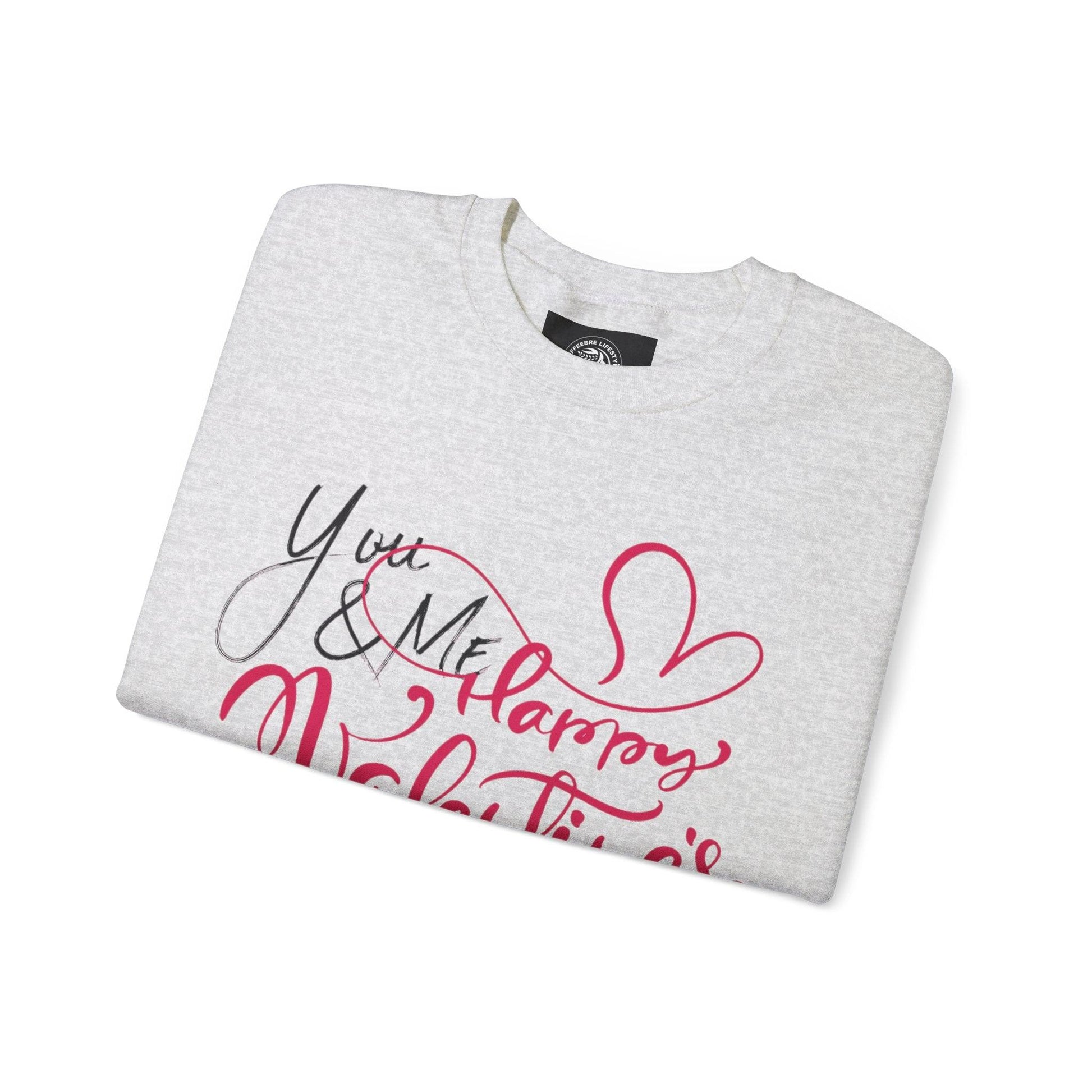 Couples's Unisex Valentine Crewneck Sweatshirt - COFFEEBRE