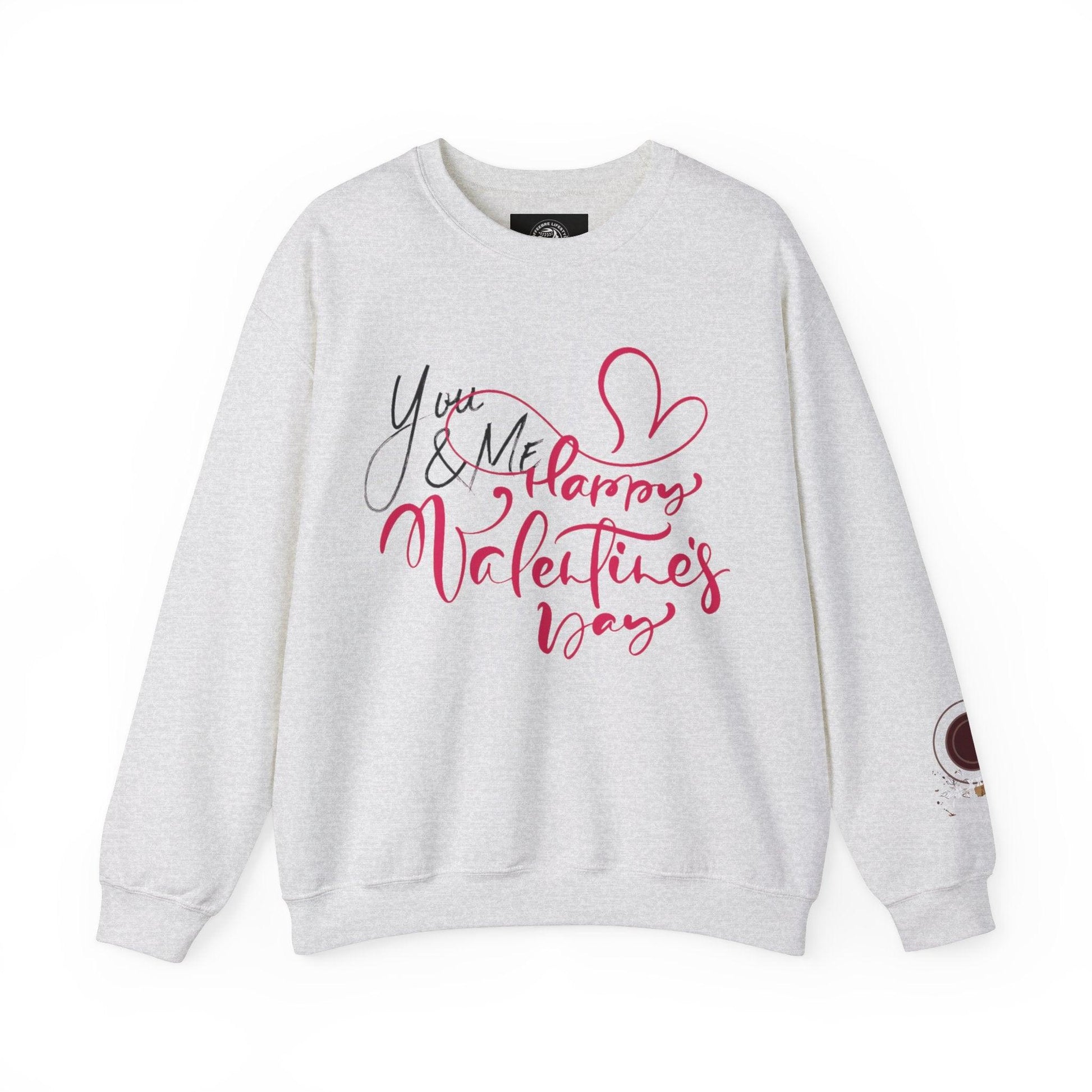 Couples's Unisex Valentine Crewneck Sweatshirt - COFFEEBRE