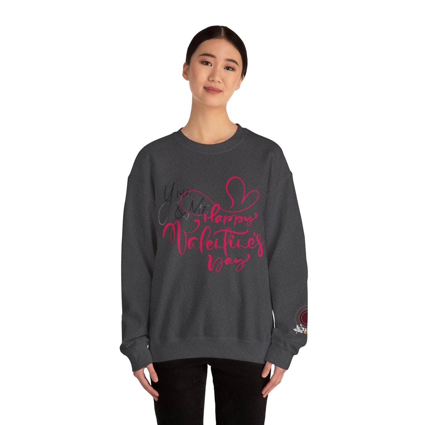 Couples's Unisex Valentine Crewneck Sweatshirt - COFFEEBRE