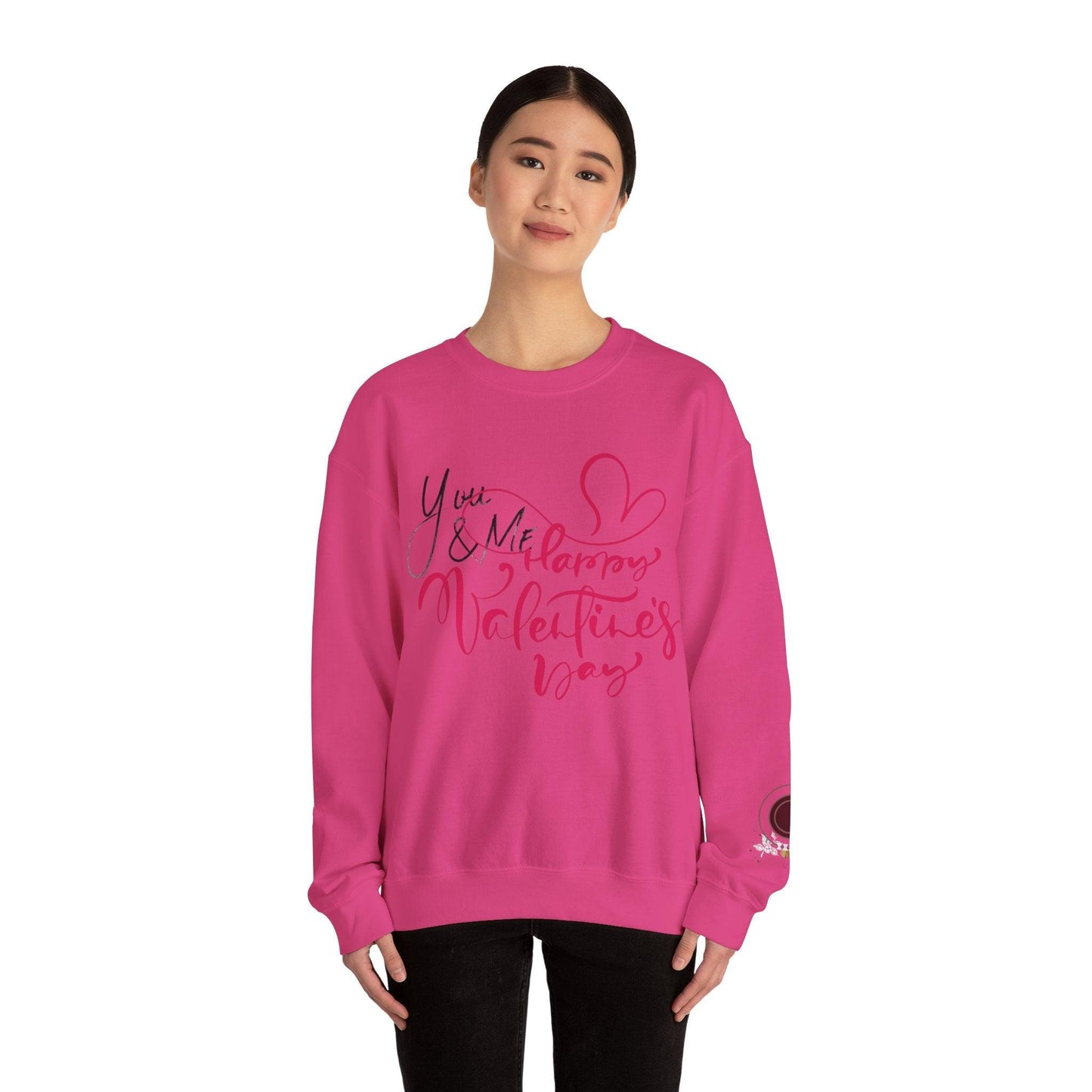 Couples's Unisex Valentine Crewneck Sweatshirt - COFFEEBRE