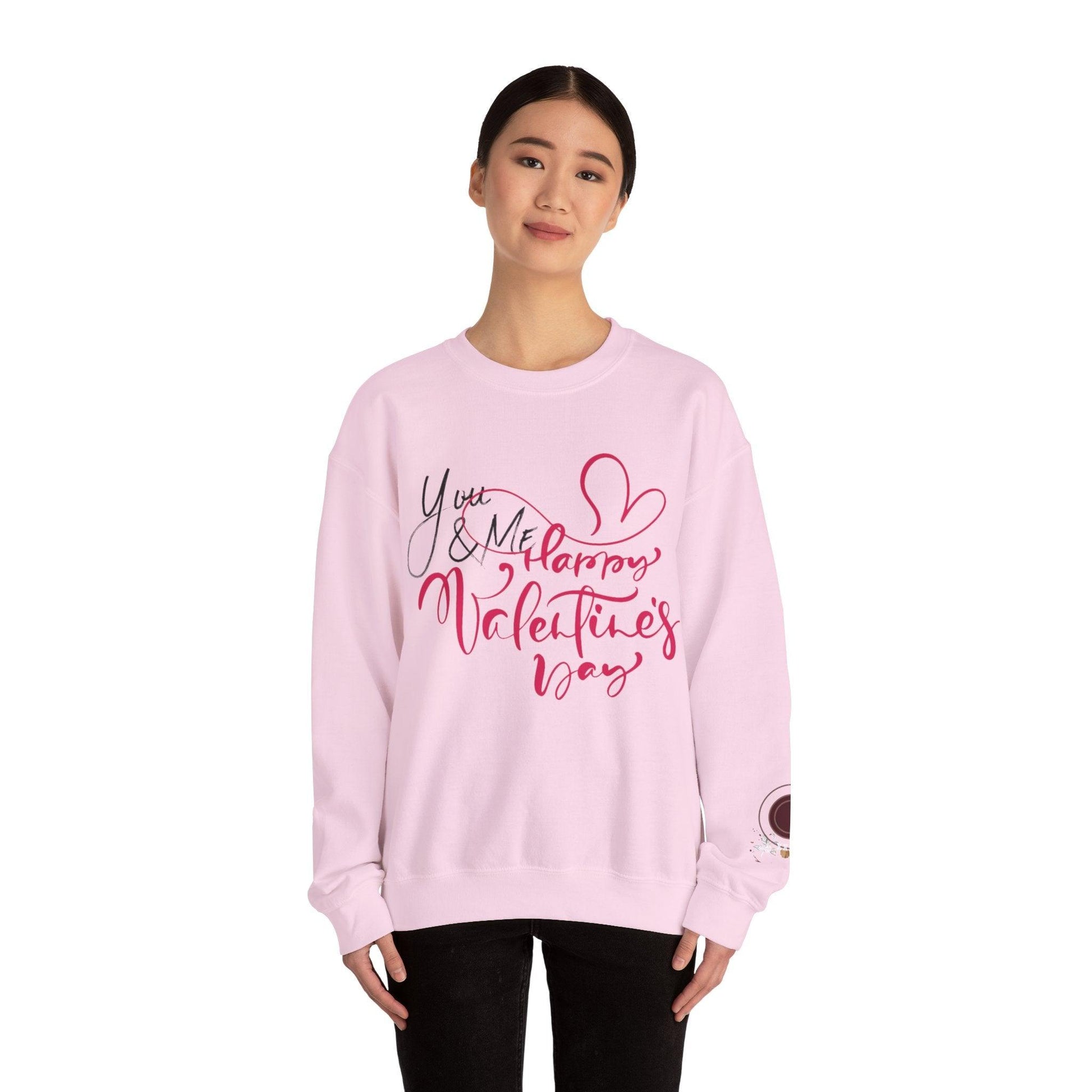 Couples's Unisex Valentine Crewneck Sweatshirt - COFFEEBRE