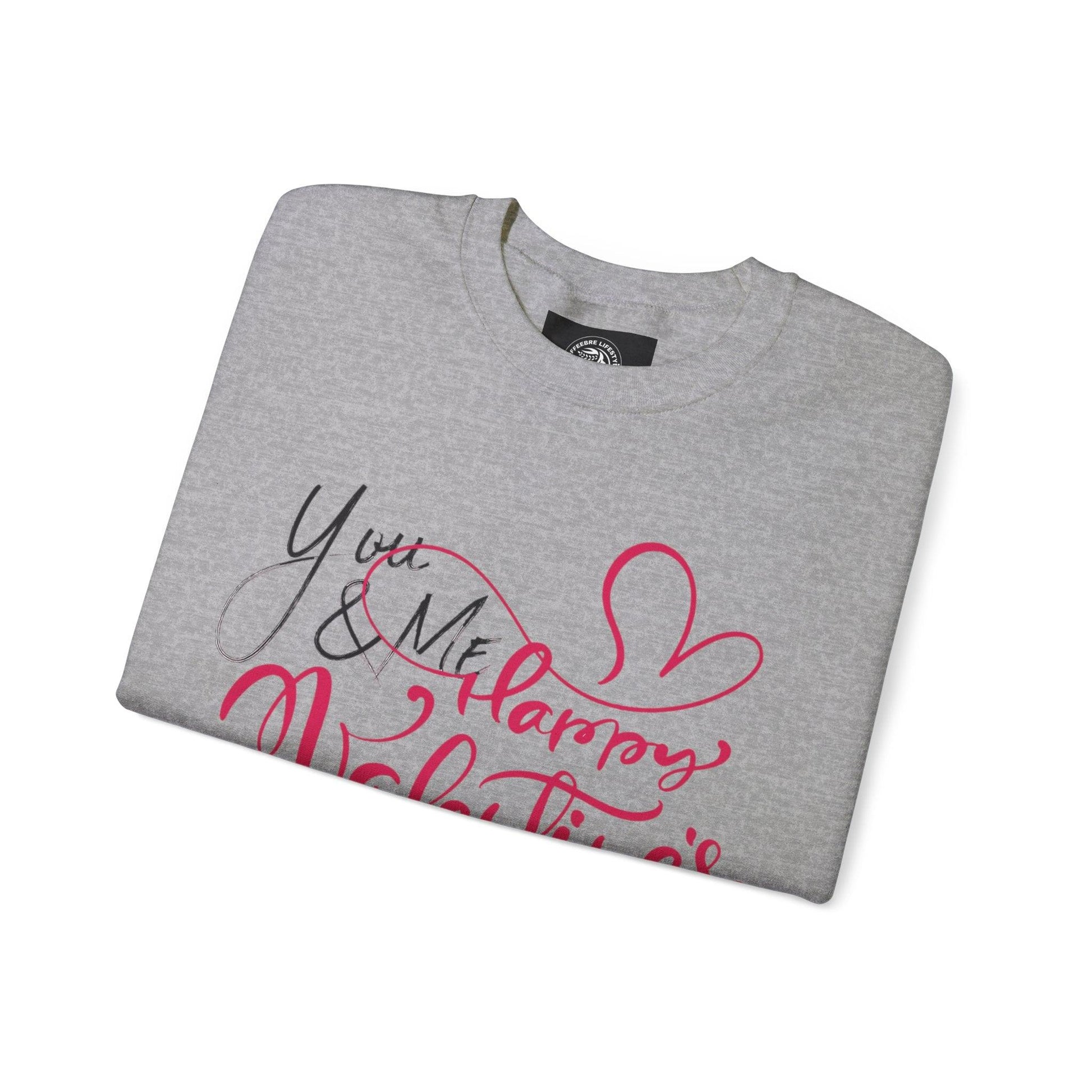 Couples's Unisex Valentine Crewneck Sweatshirt - COFFEEBRE