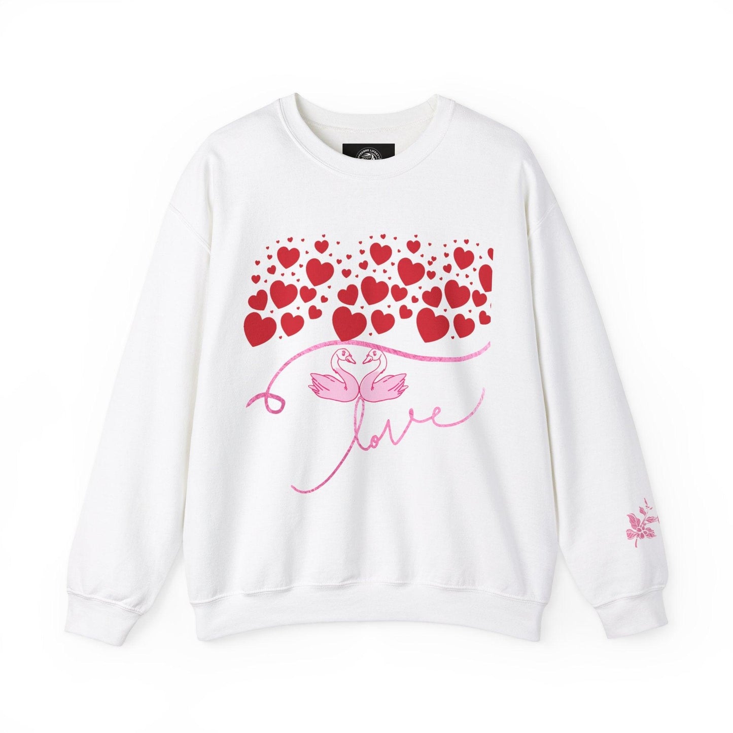 Crewneck Valentine's Love Sweatshirt - COFFEEBRE