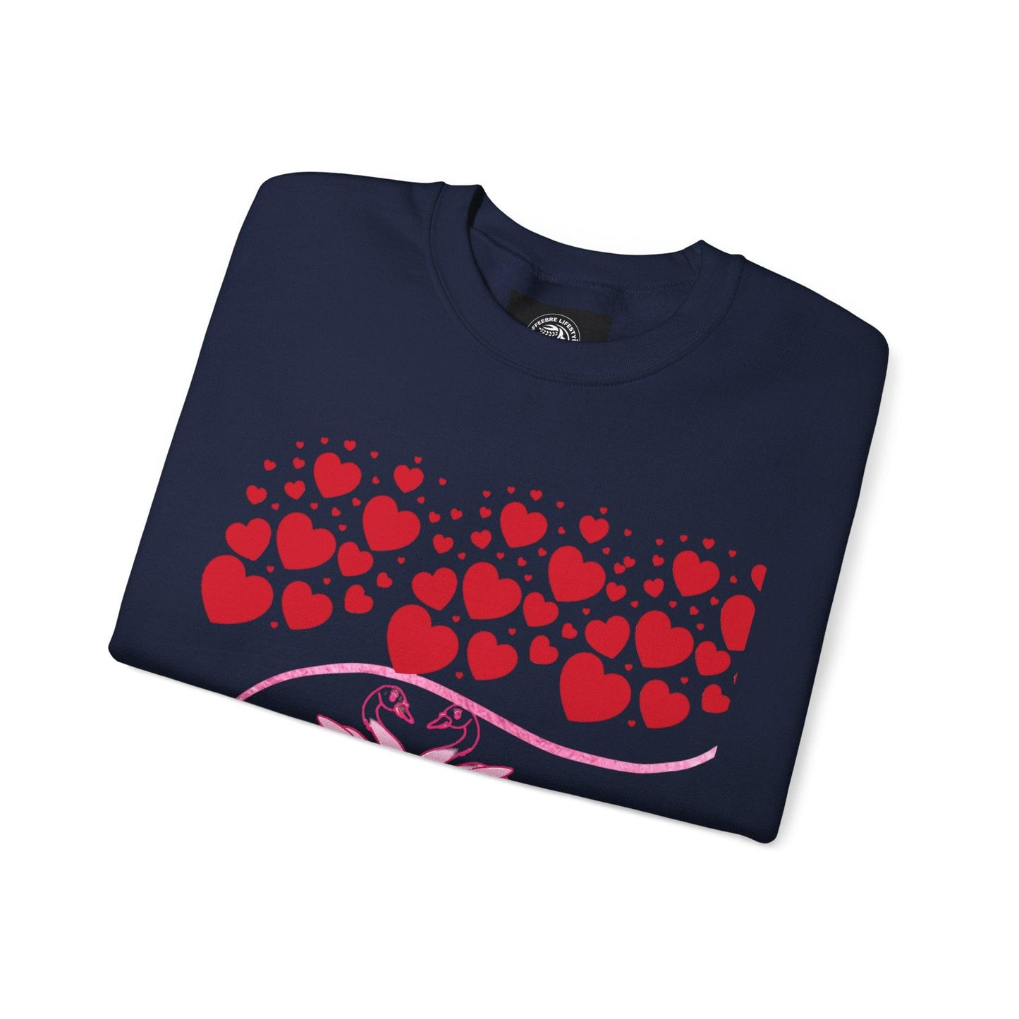 Crewneck Valentine's Love Sweatshirt - COFFEEBRE