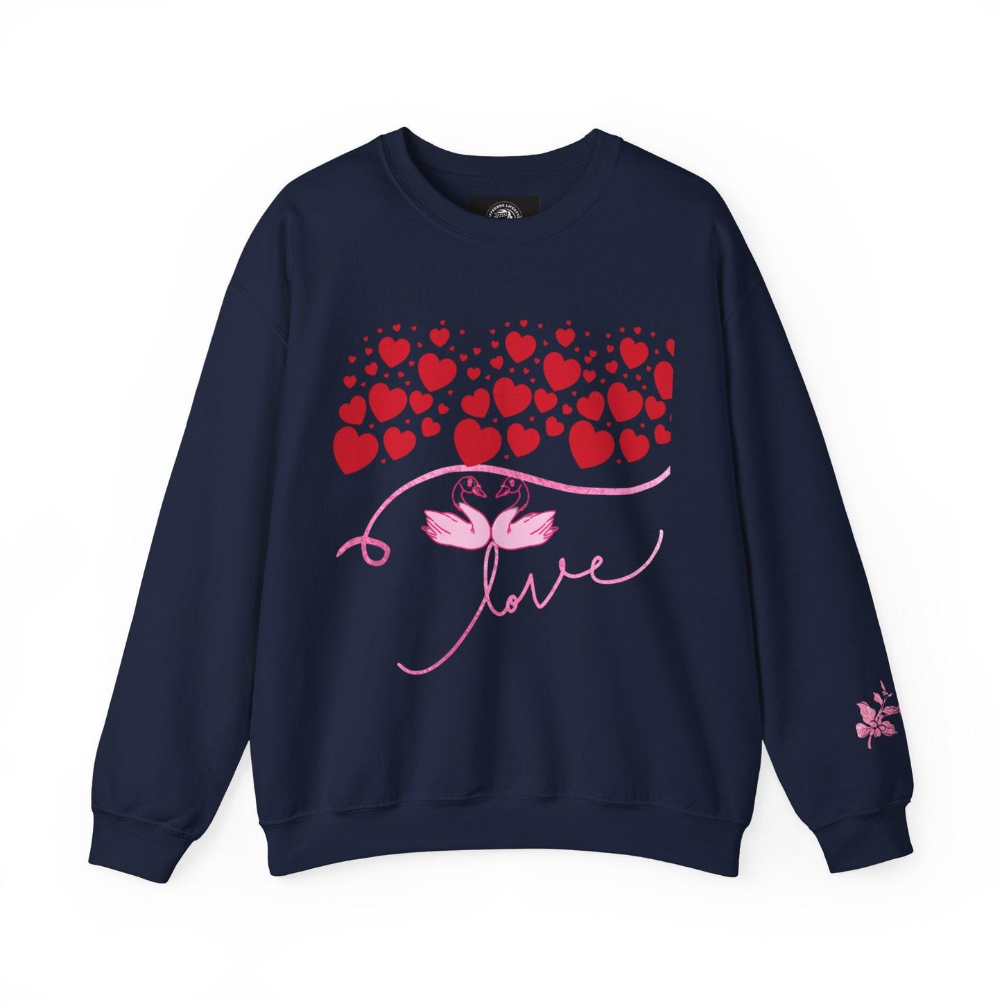 Crewneck Valentine's Love Sweatshirt - COFFEEBRE