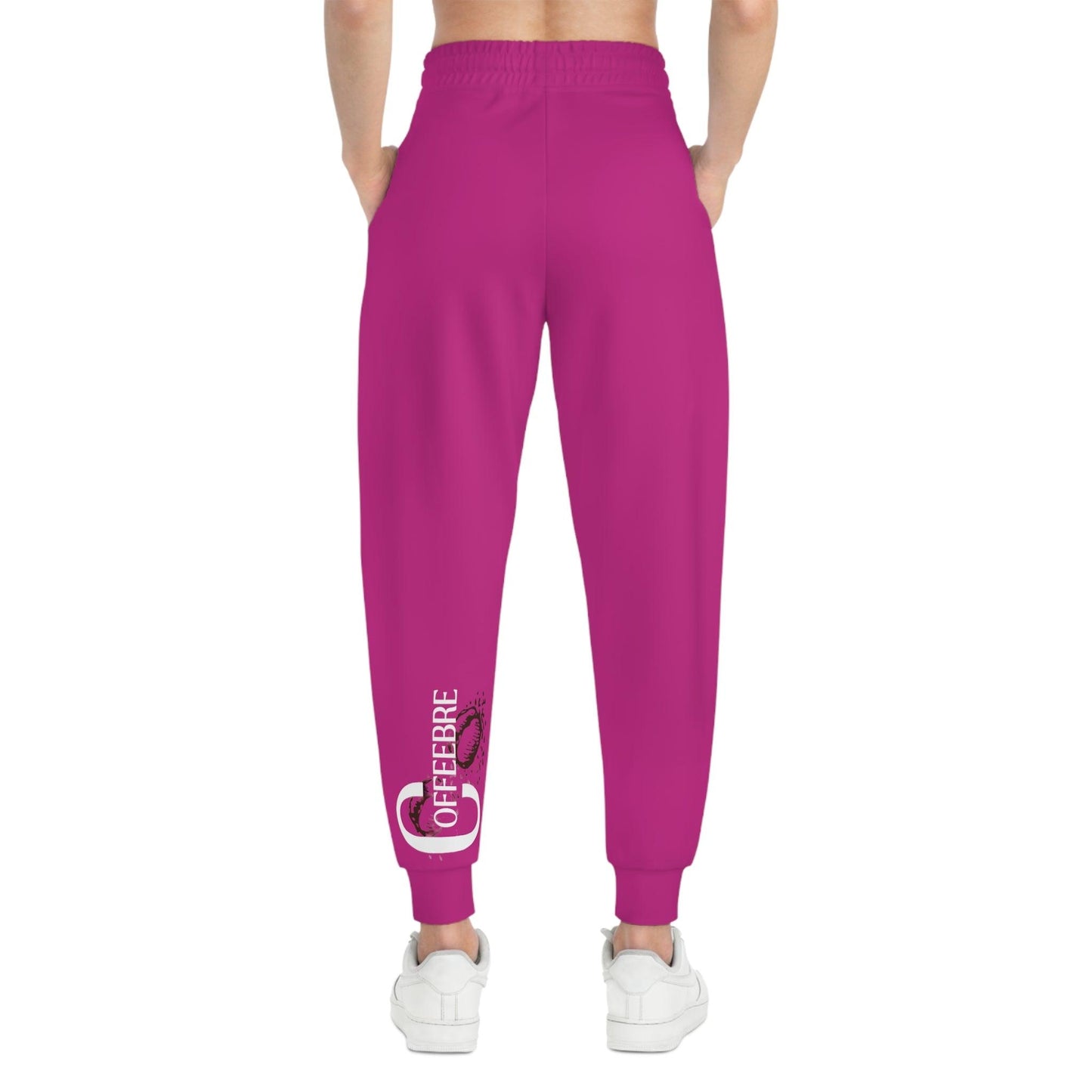 Dark Pink Athletic Joggers