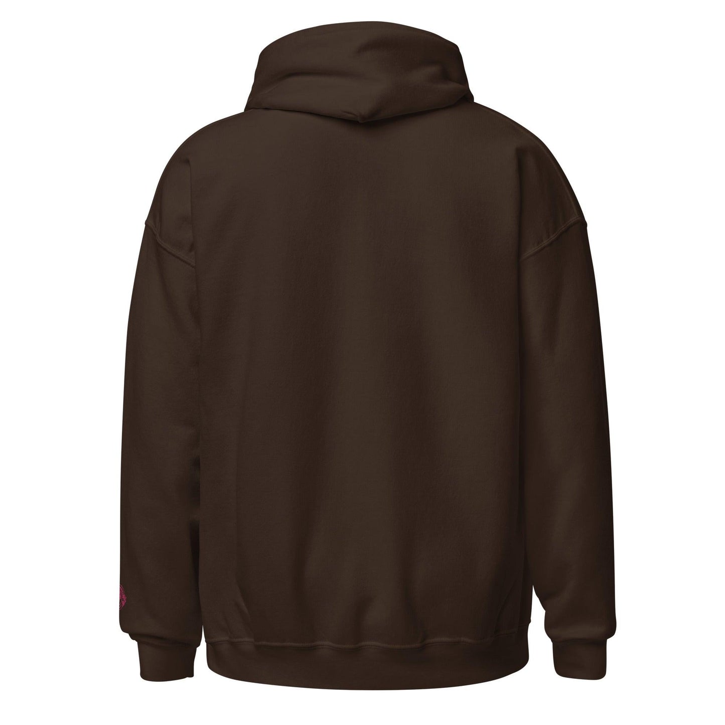 Embroidered Casual Pullover Unisex Hoodie - COFFEEBRE