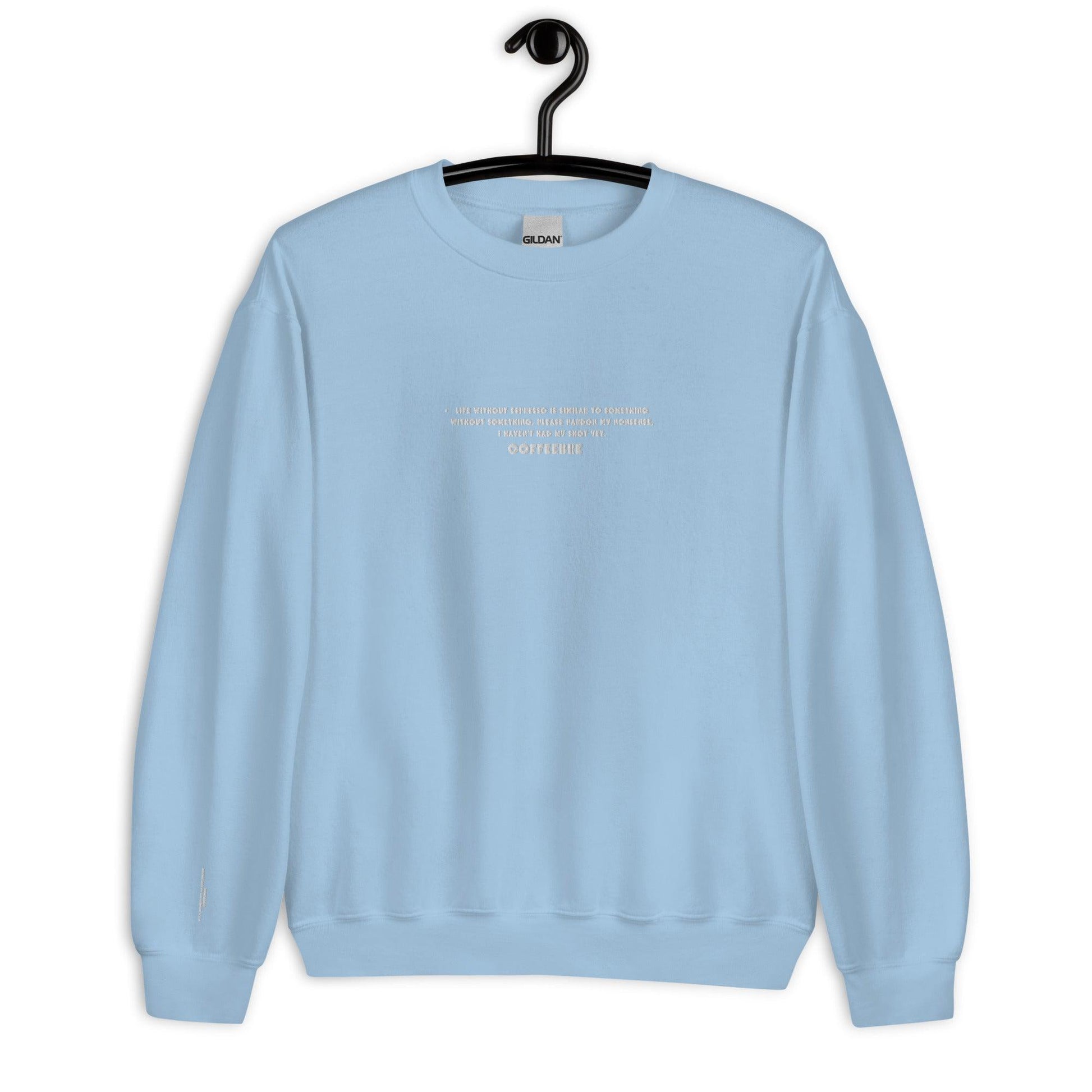 Embroidered Coffeebre Lifestyle Unisex Crewneck Sweatshirt - COFFEEBRE