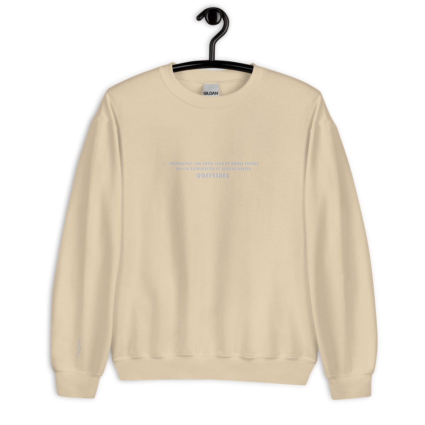 Embroidered Coffeebre Lifestyle Unisex Sweatshirt - COFFEEBRE
