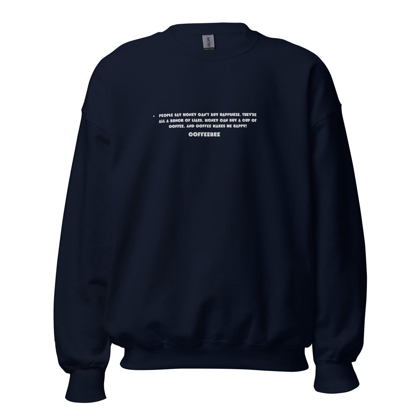 Embroidered Lifestyle Coffee Unisex Sweatshirt - COFFEEBRE