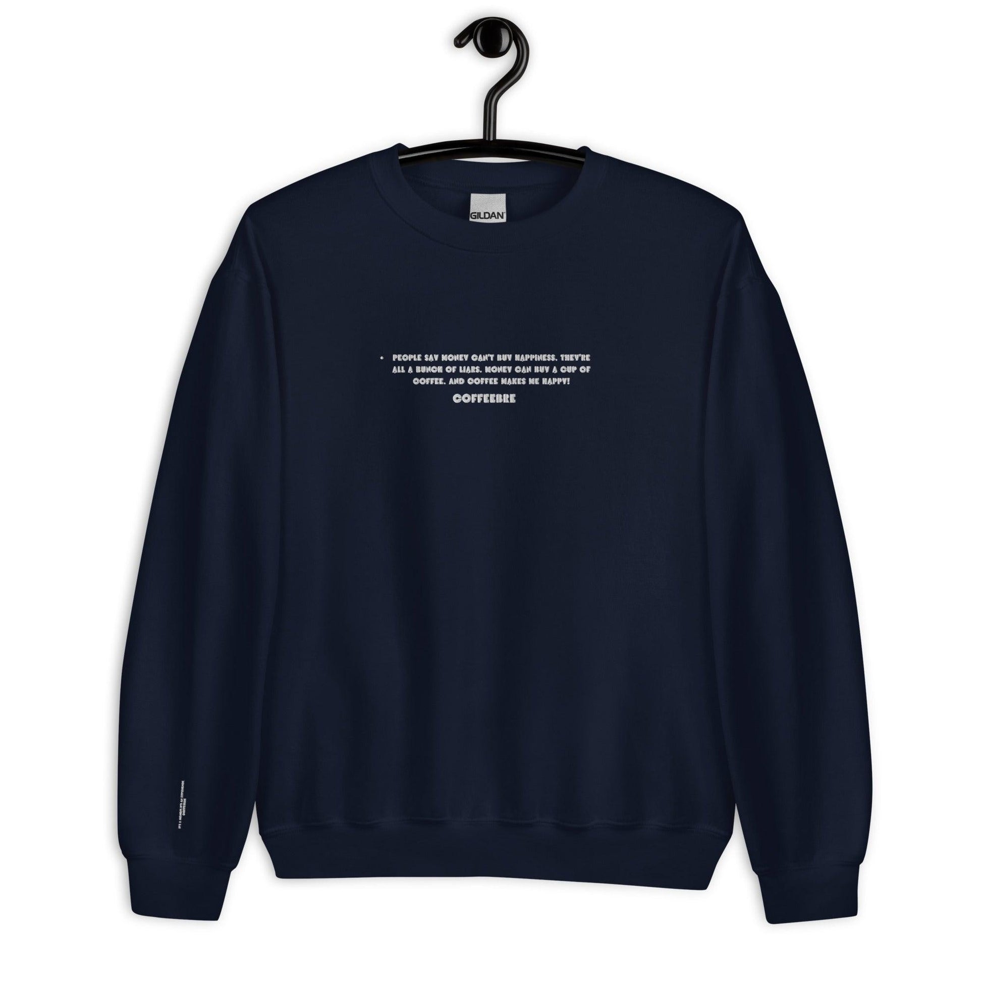 Embroidered Lifestyle Coffee Unisex Sweatshirt - COFFEEBRE