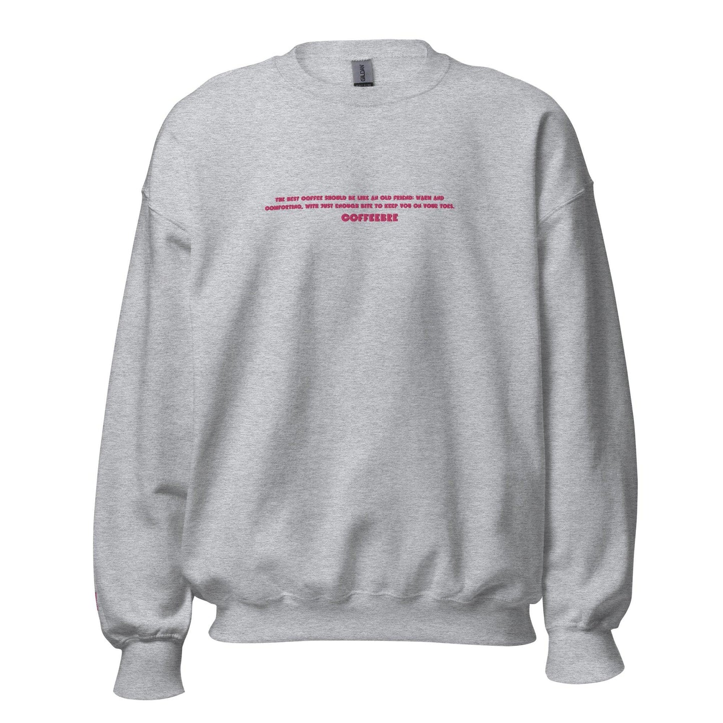 Embroidered Lifestyle Unisex Crewneck Sweatshirt - COFFEEBRE