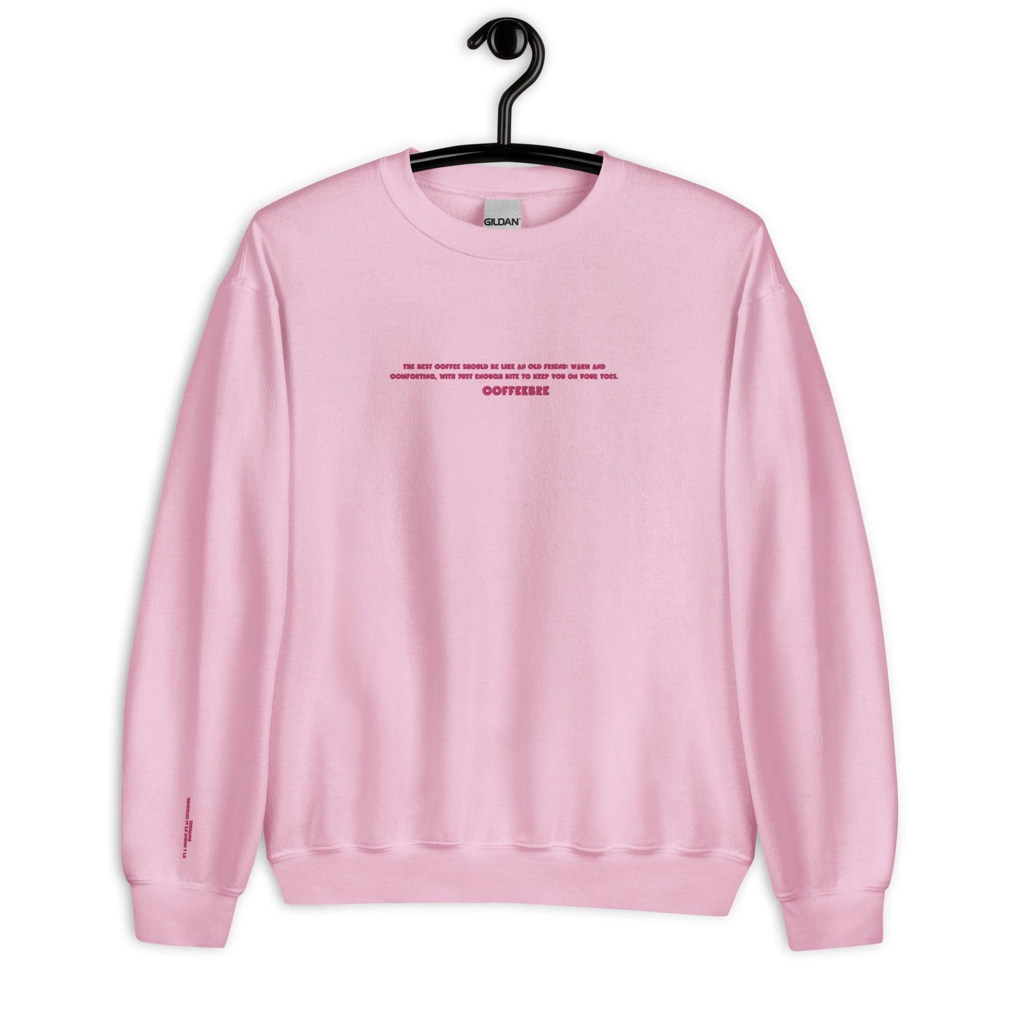 Embroidered Lifestyle Unisex Crewneck Sweatshirt - COFFEEBRE