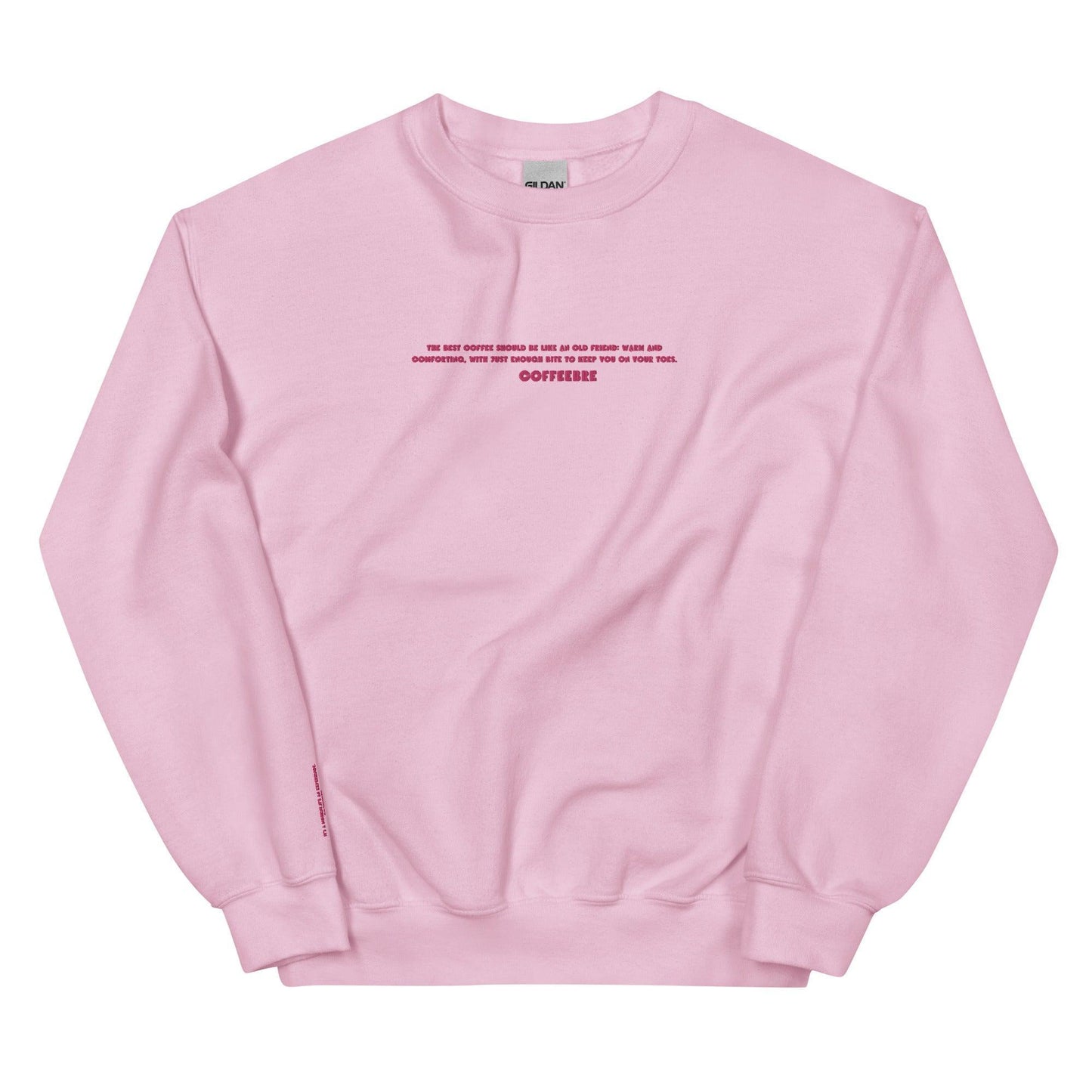 Embroidered Lifestyle Unisex Crewneck Sweatshirt - COFFEEBRE