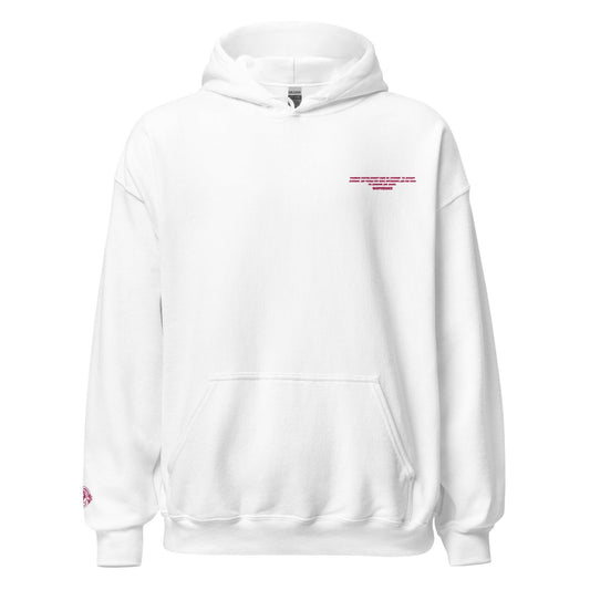 Embroidered Pink Coffee Quote Unisex Hoodie - COFFEEBRE