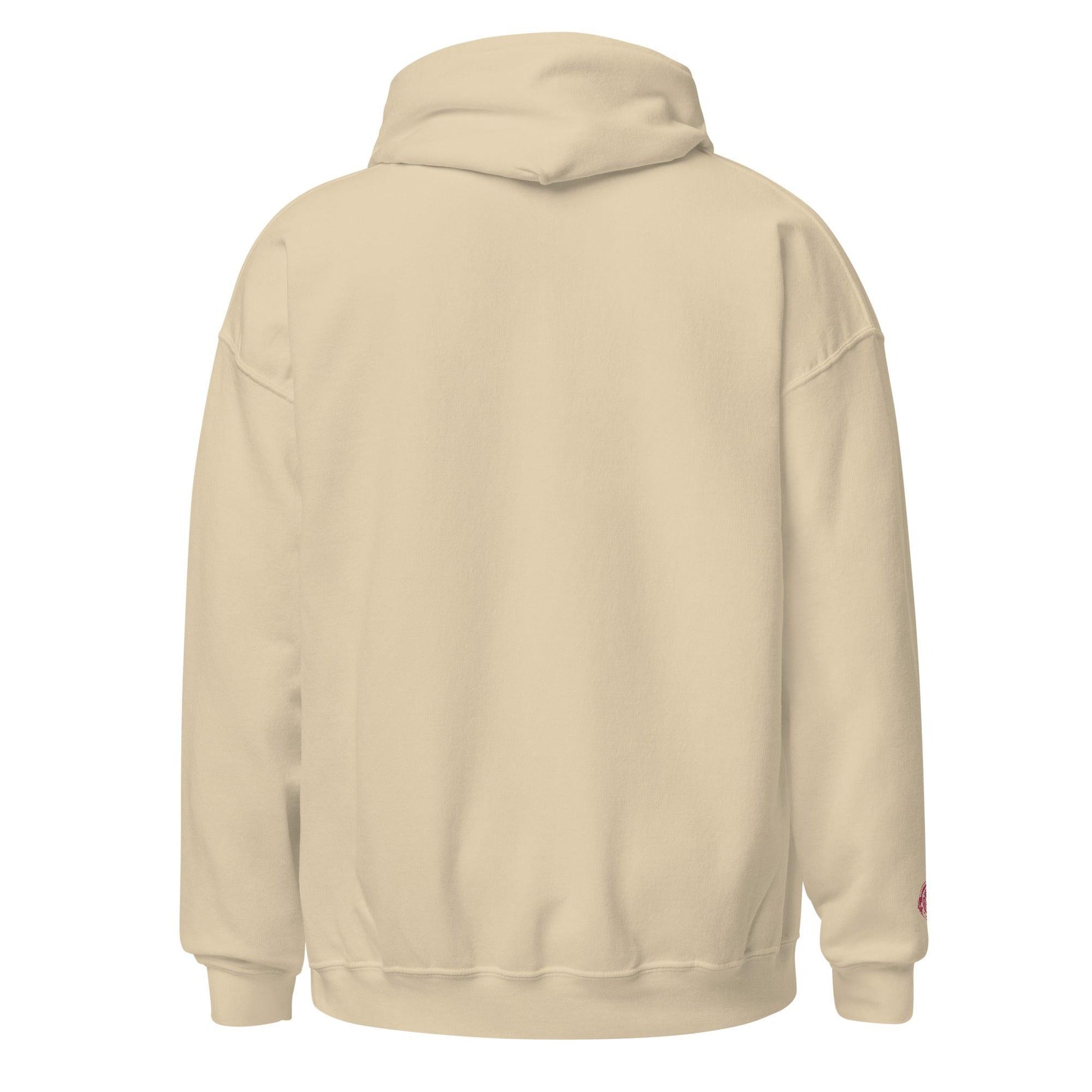 Embroidered Relaxed Fit Unisex Hoodie - COFFEEBRE