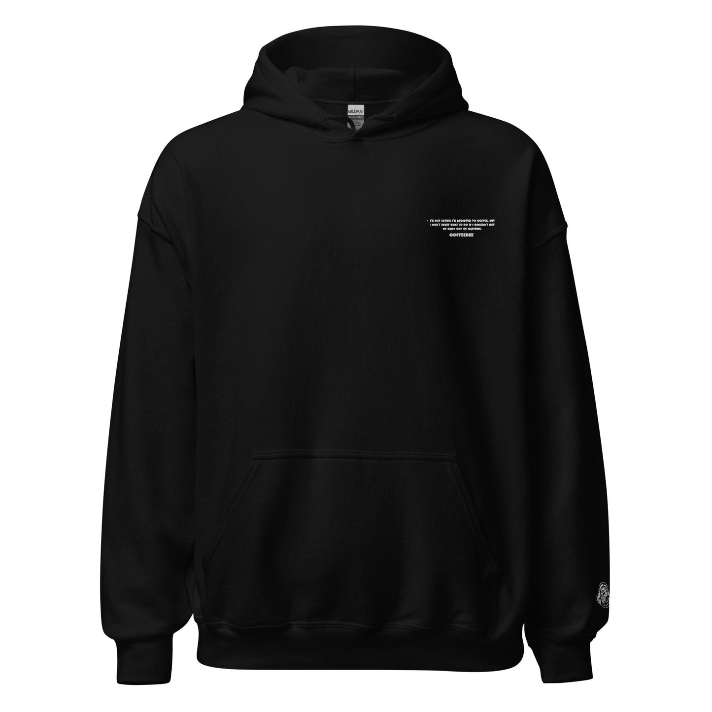 Embroidered Signature Unisex Hoodie - COFFEEBRE