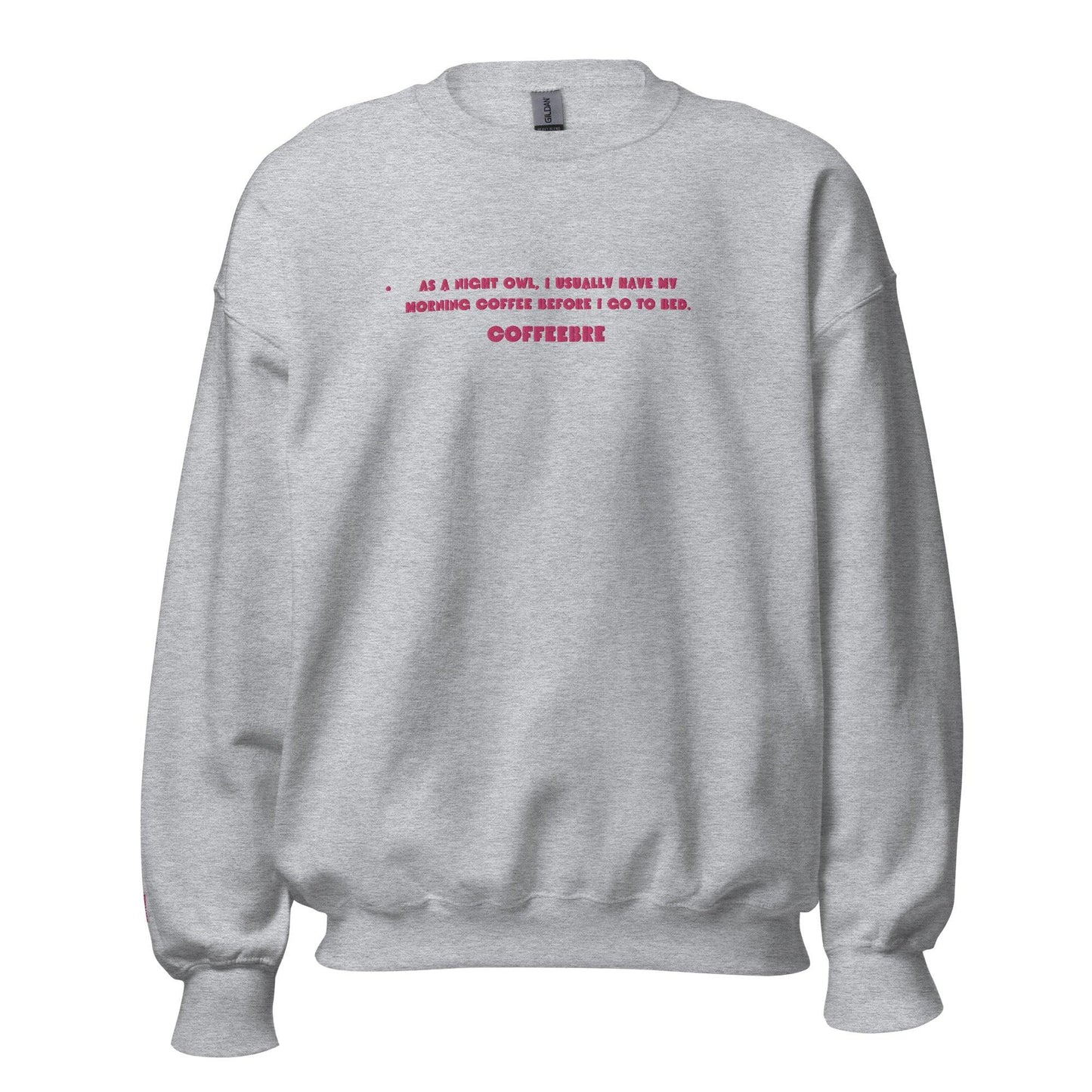 Embroidered Sport Unisex Sweatshirt - COFFEEBRE